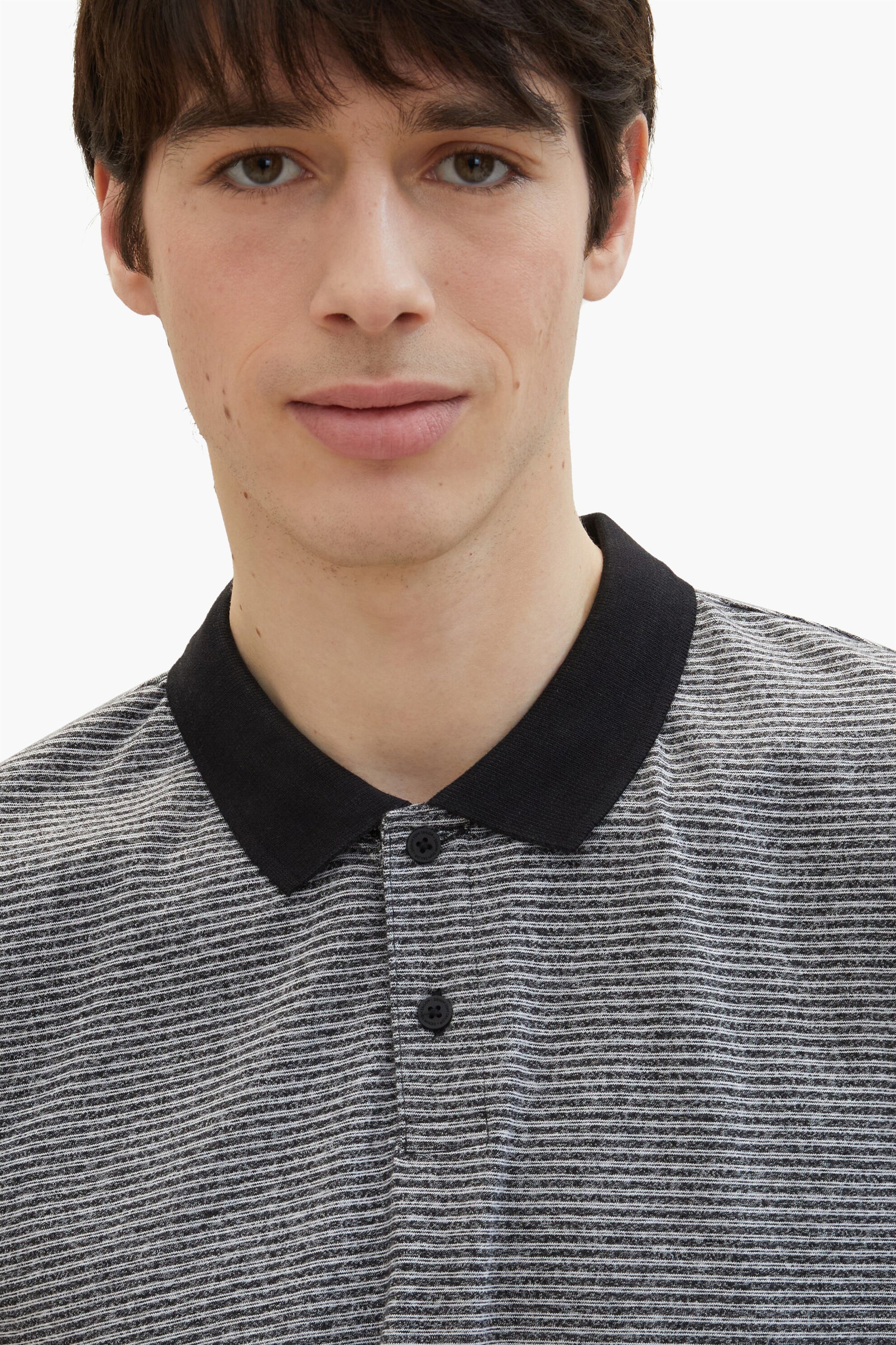 Polo met korte mouwen - zwart - Image 5