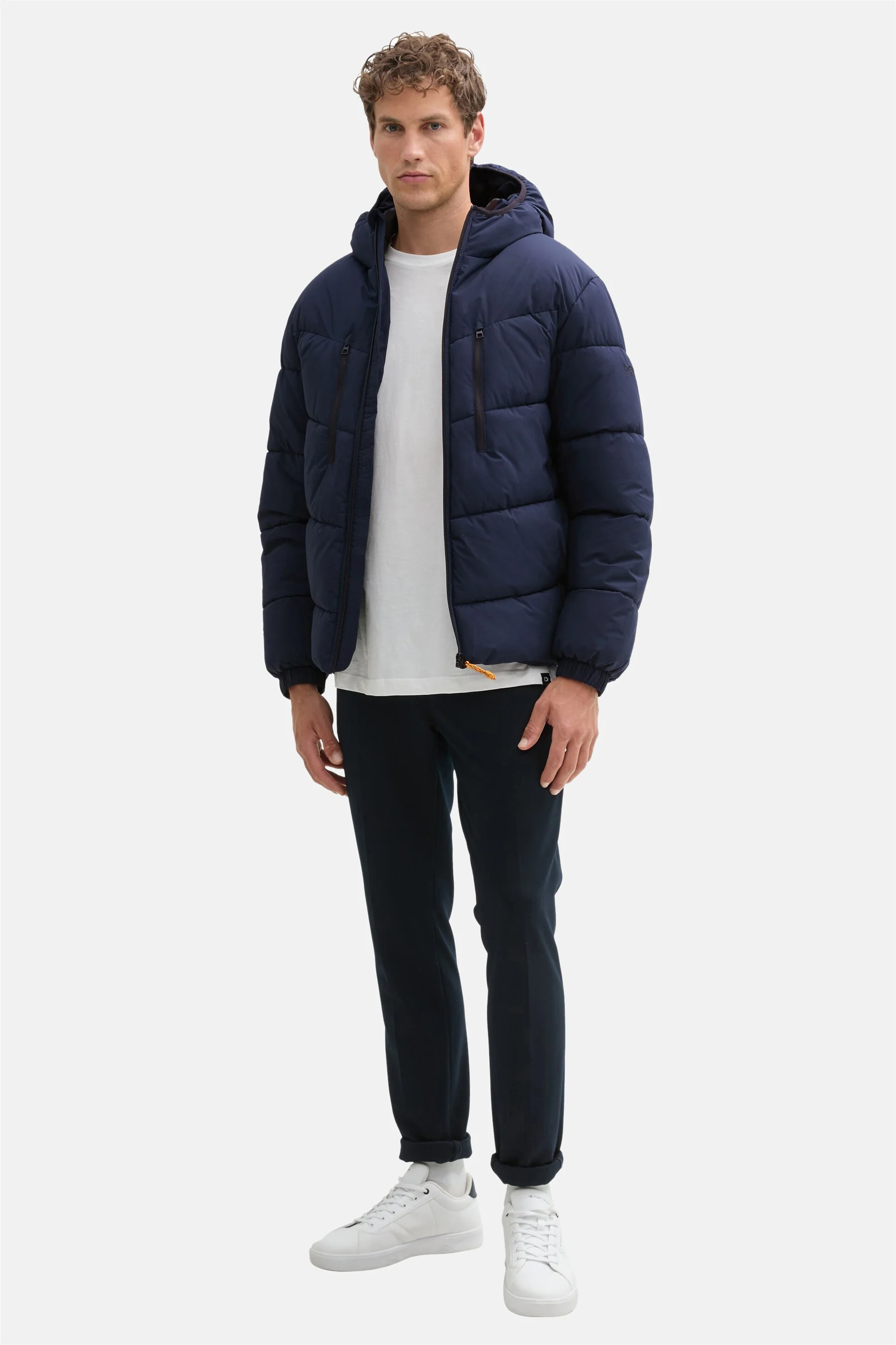 Korte jas - blauw