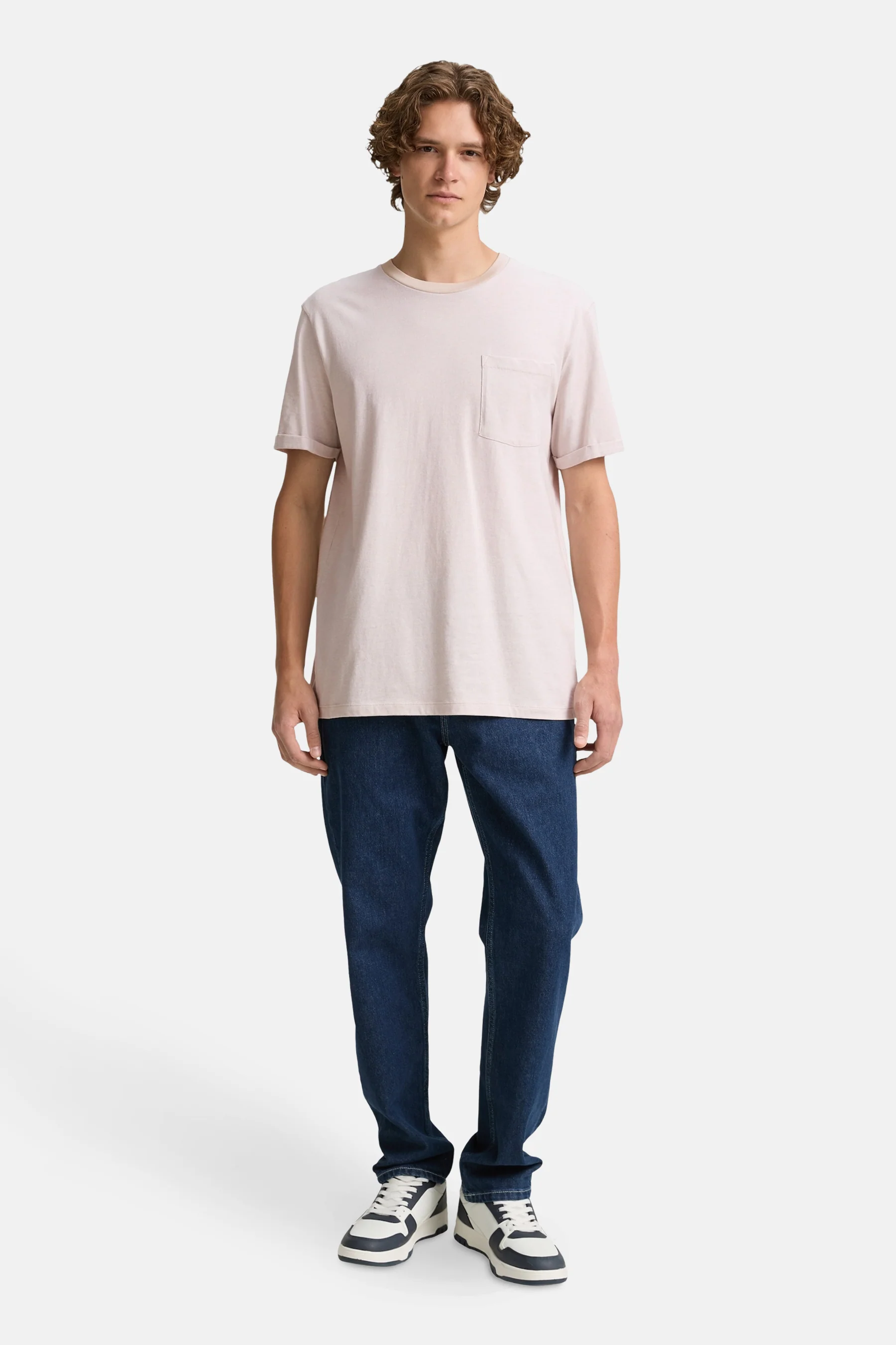 T-shirt met korte mouwen - beige - Image 2