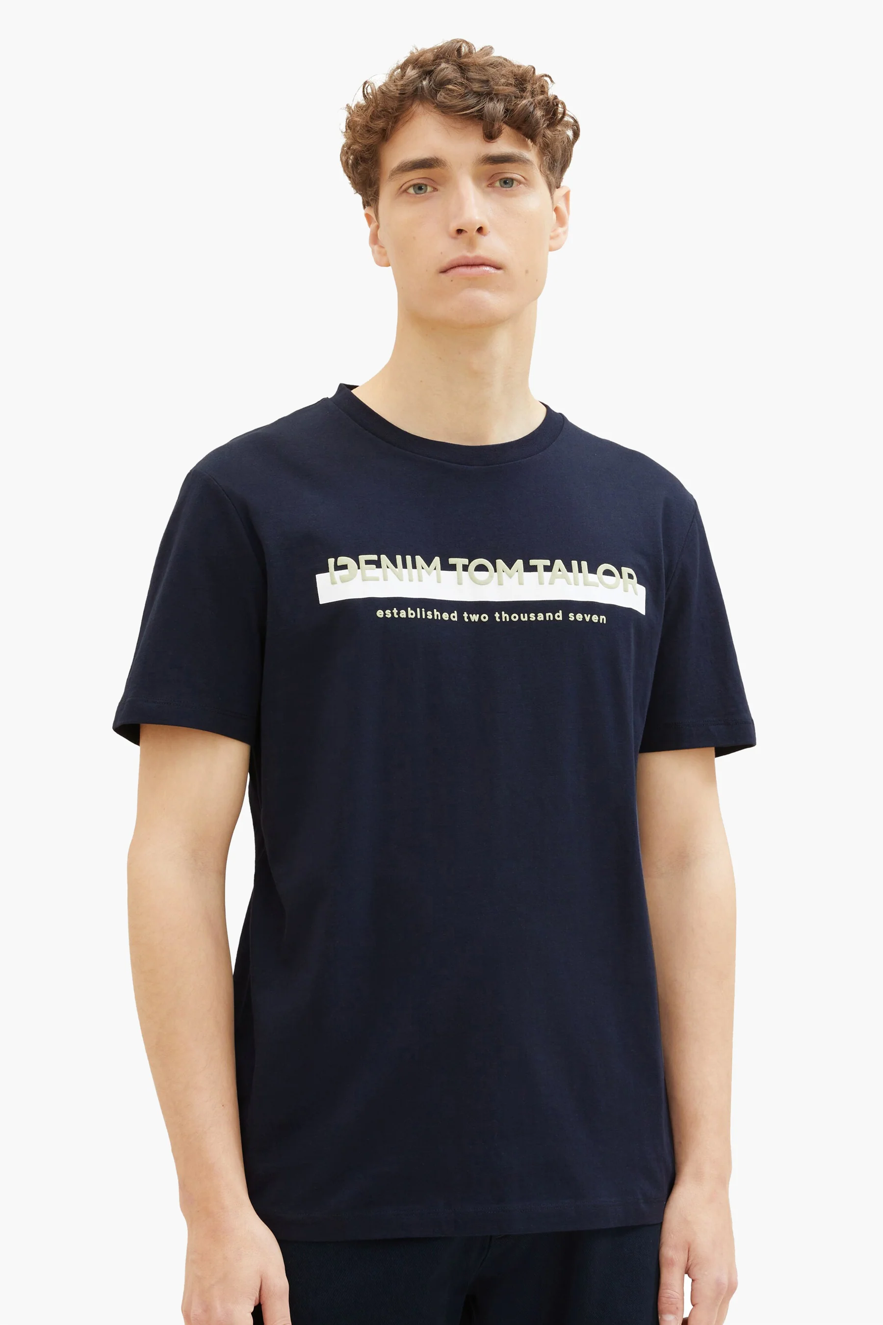 T-shirt - blauw - Image 4