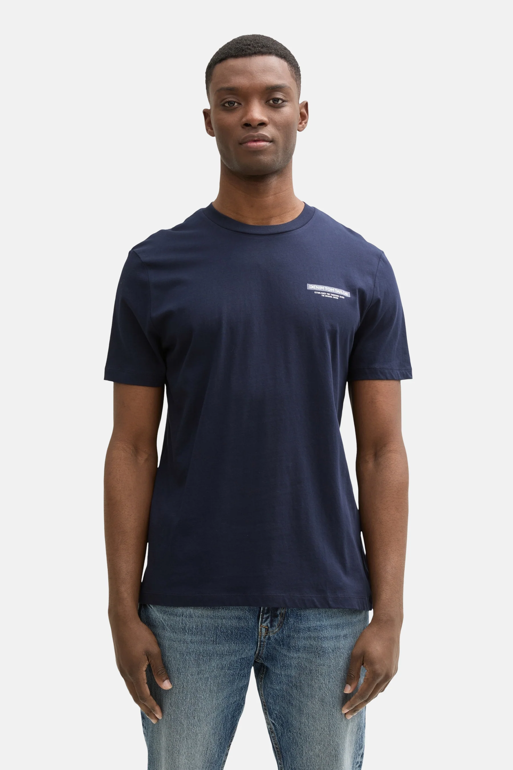T-shirt met korte mouwen - blauw