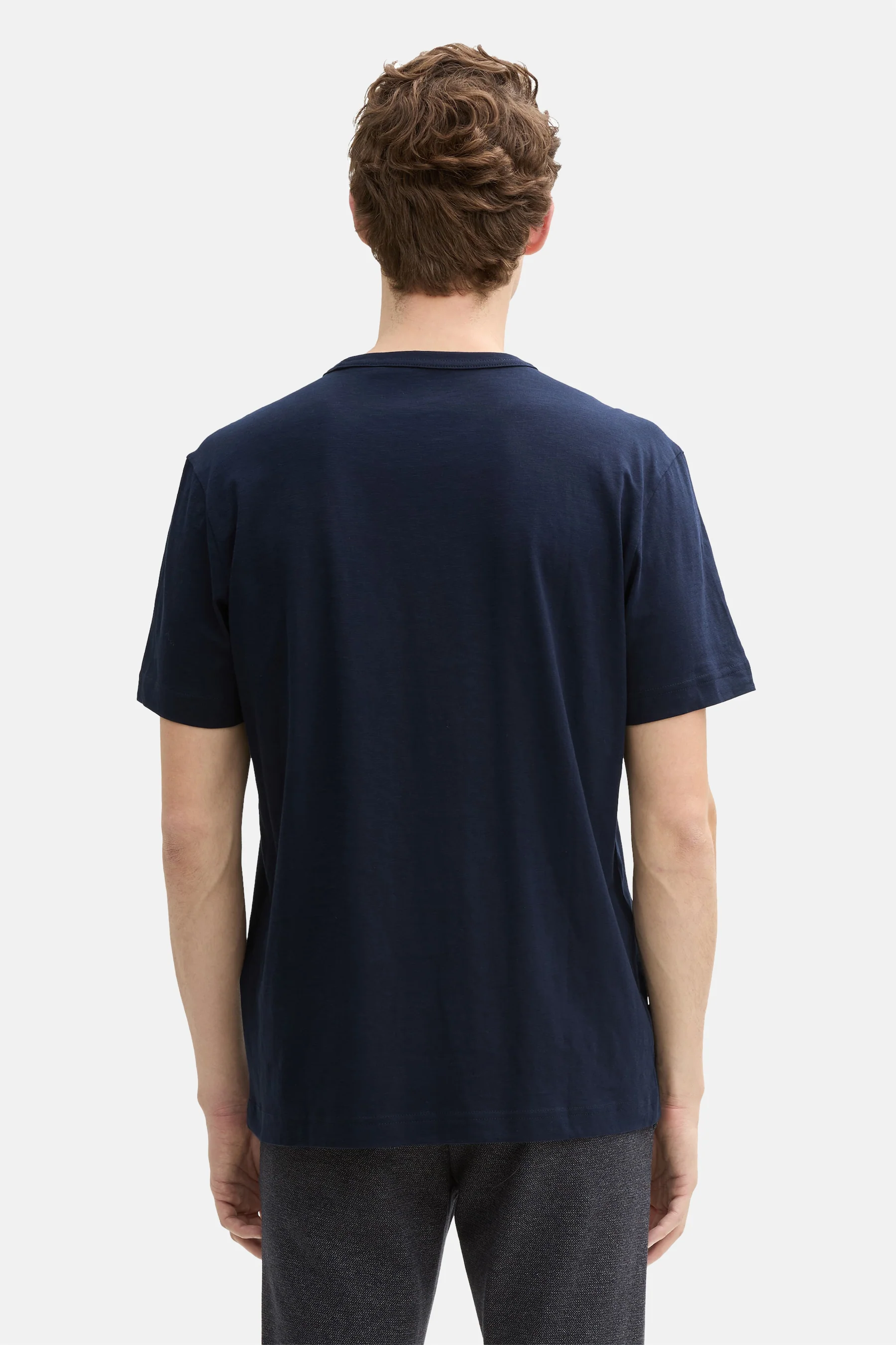 T-shirt met korte mouwen - Donkerblauw - Image 3