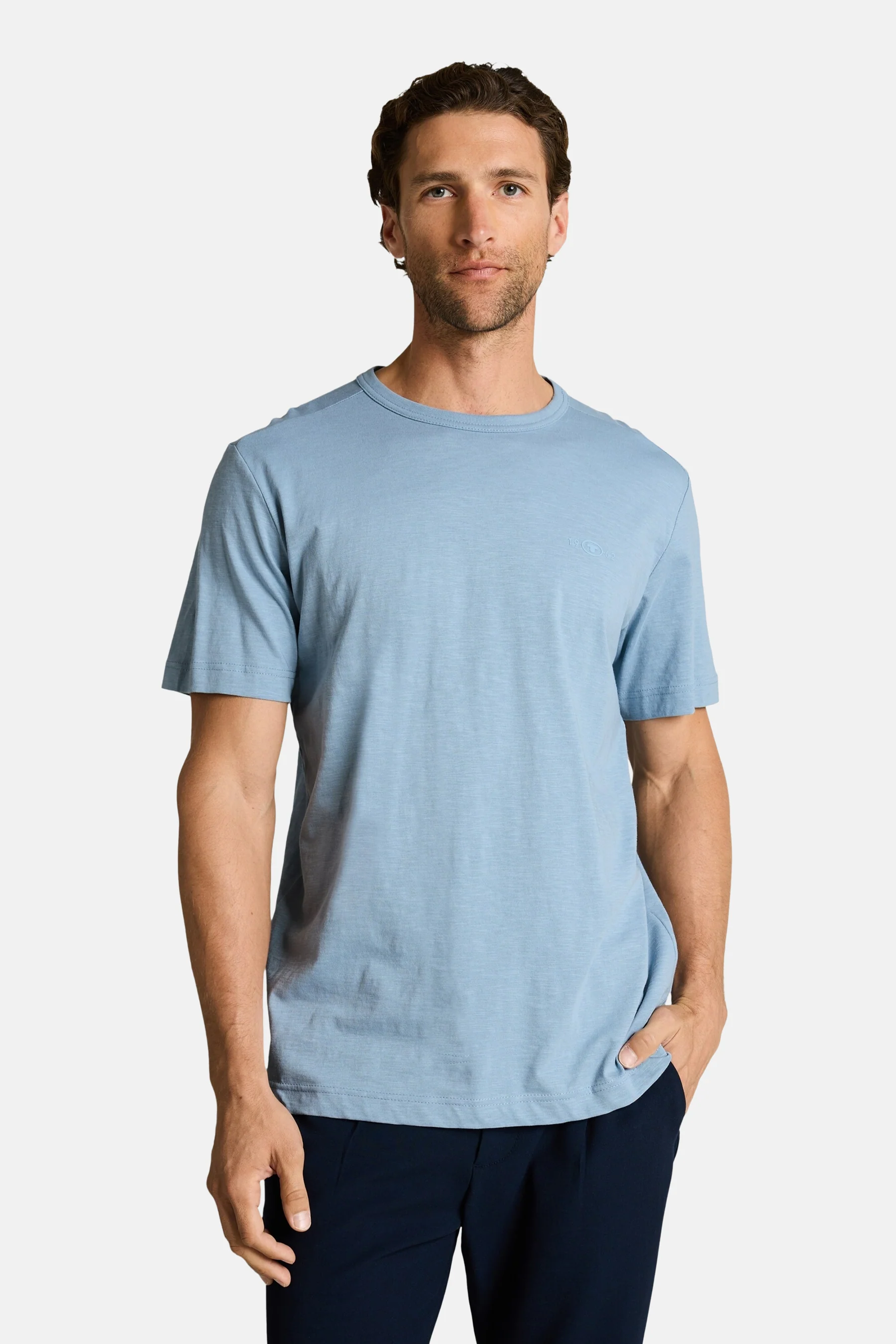 T-shirt met korte mouwen - blauw