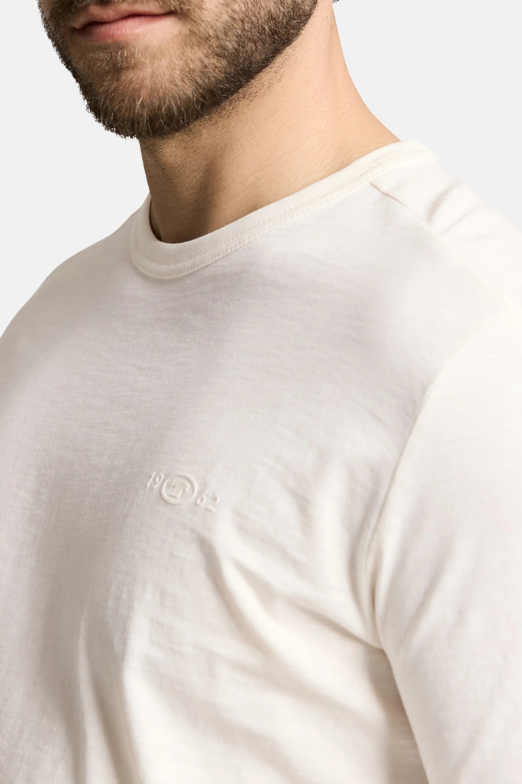 T-shirt met korte mouwen - ecru - Image 4