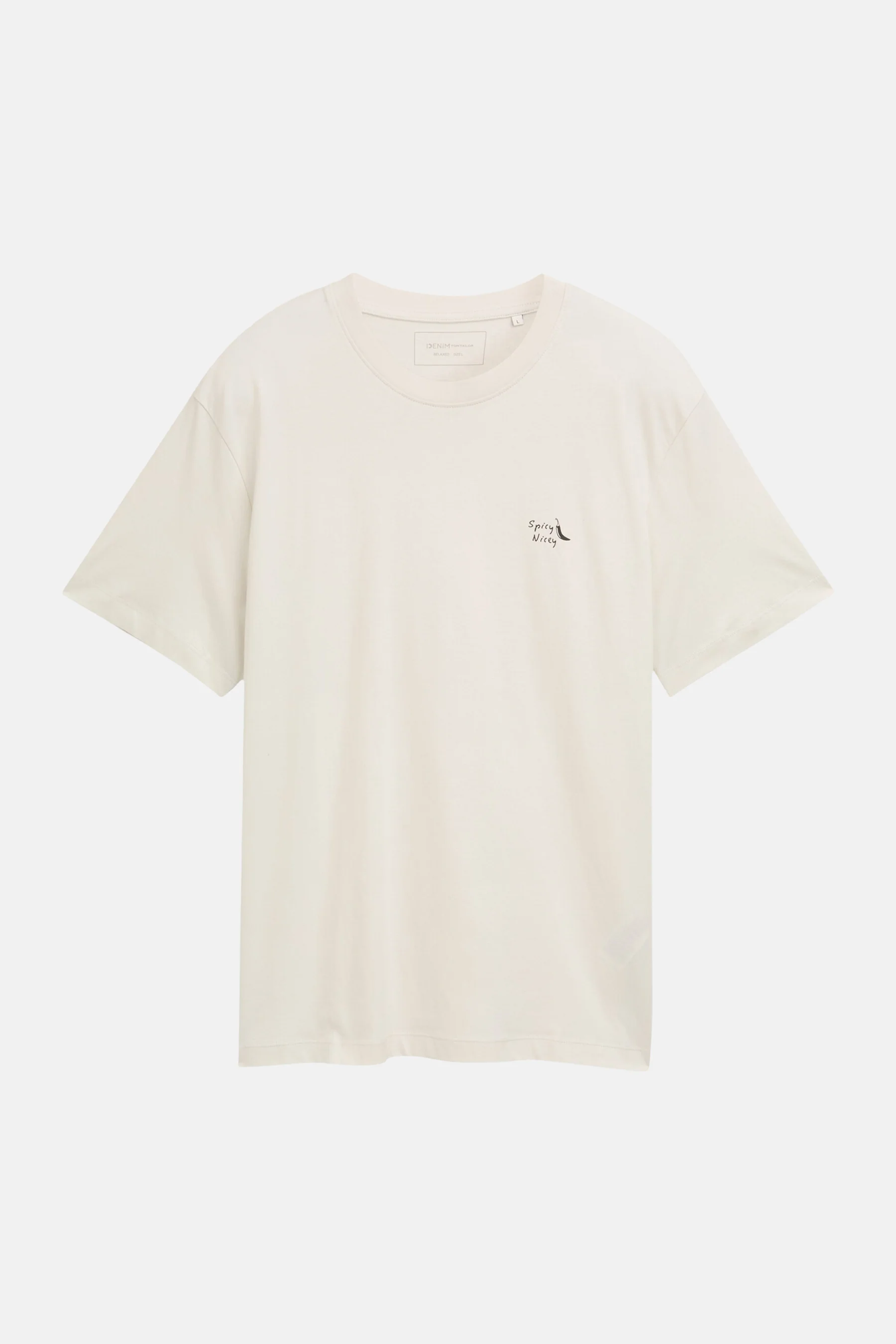 T-shirt met korte mouwen - ecru