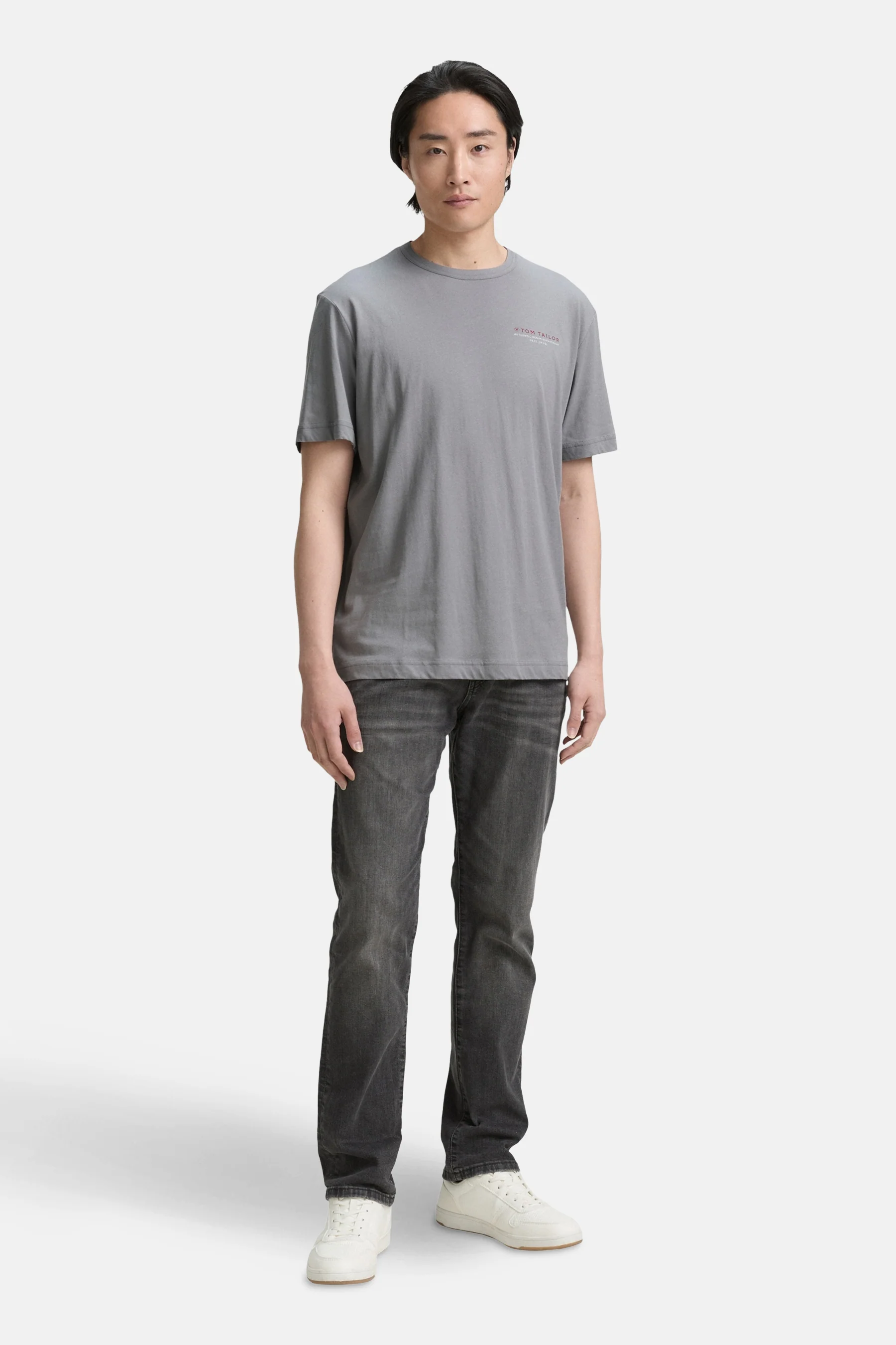 T-shirt met korte mouwen - grijs - Image 2