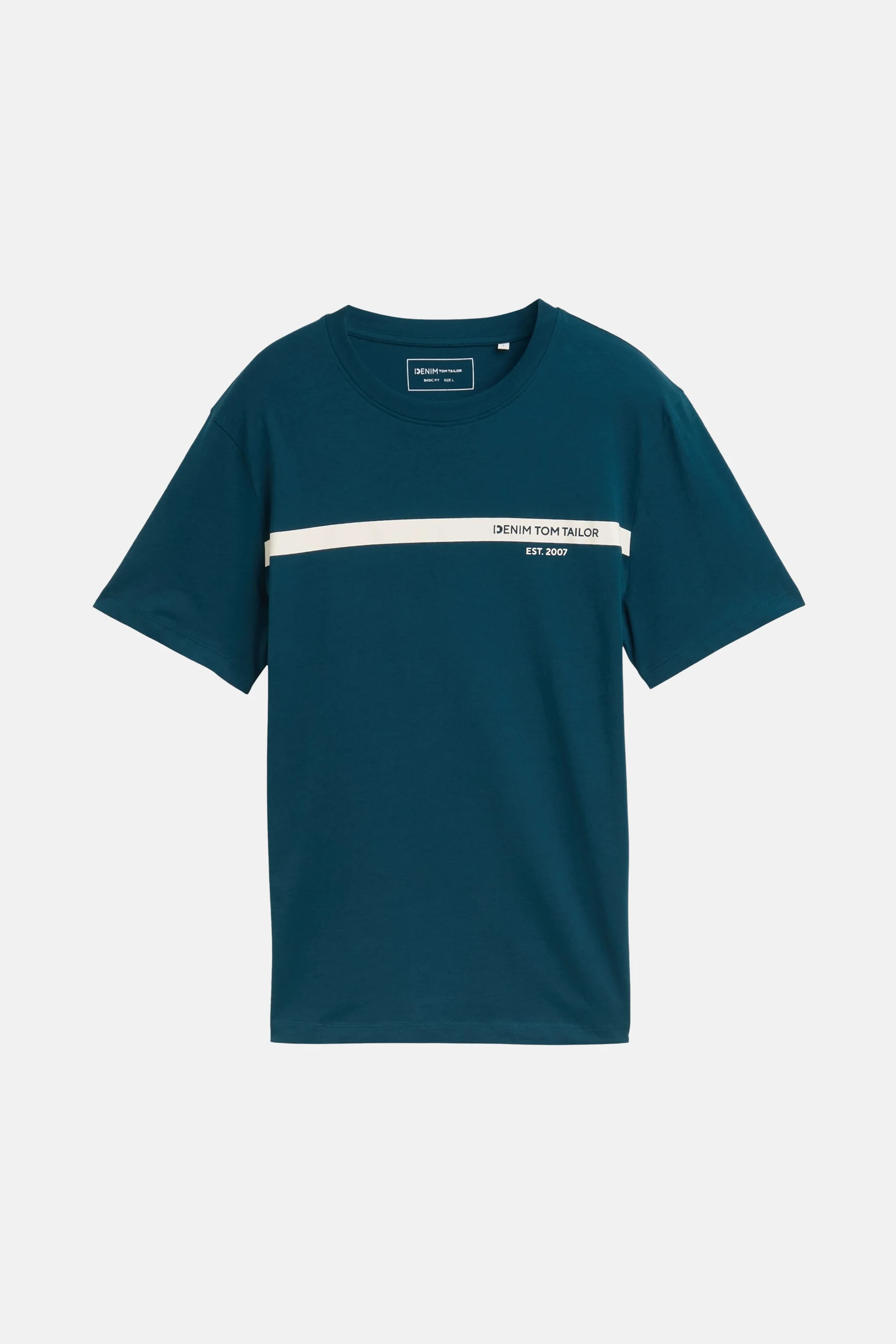 T-shirt met korte mouwen - Turquoise