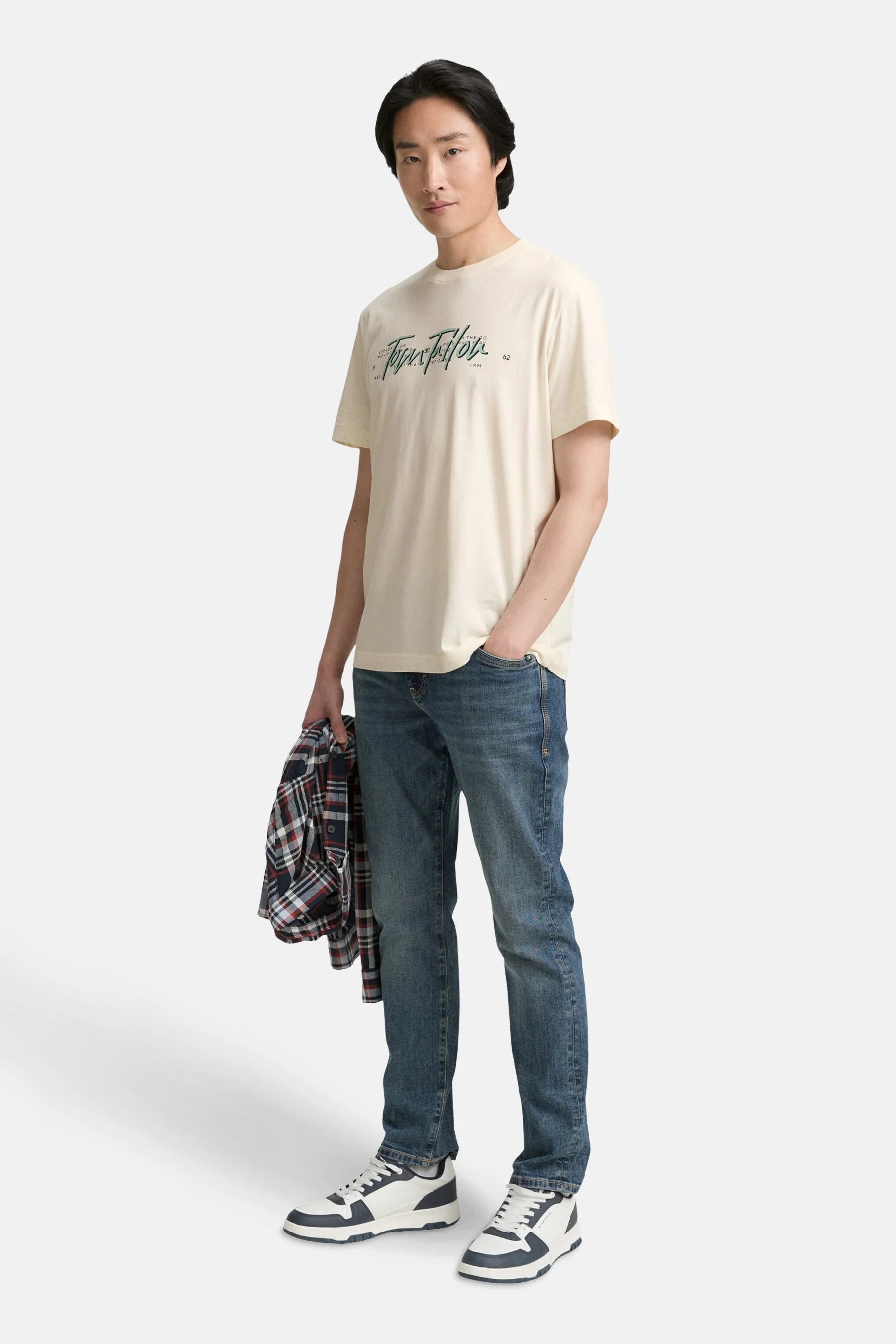 T-shirt met korte mouwen - wit - Image 2