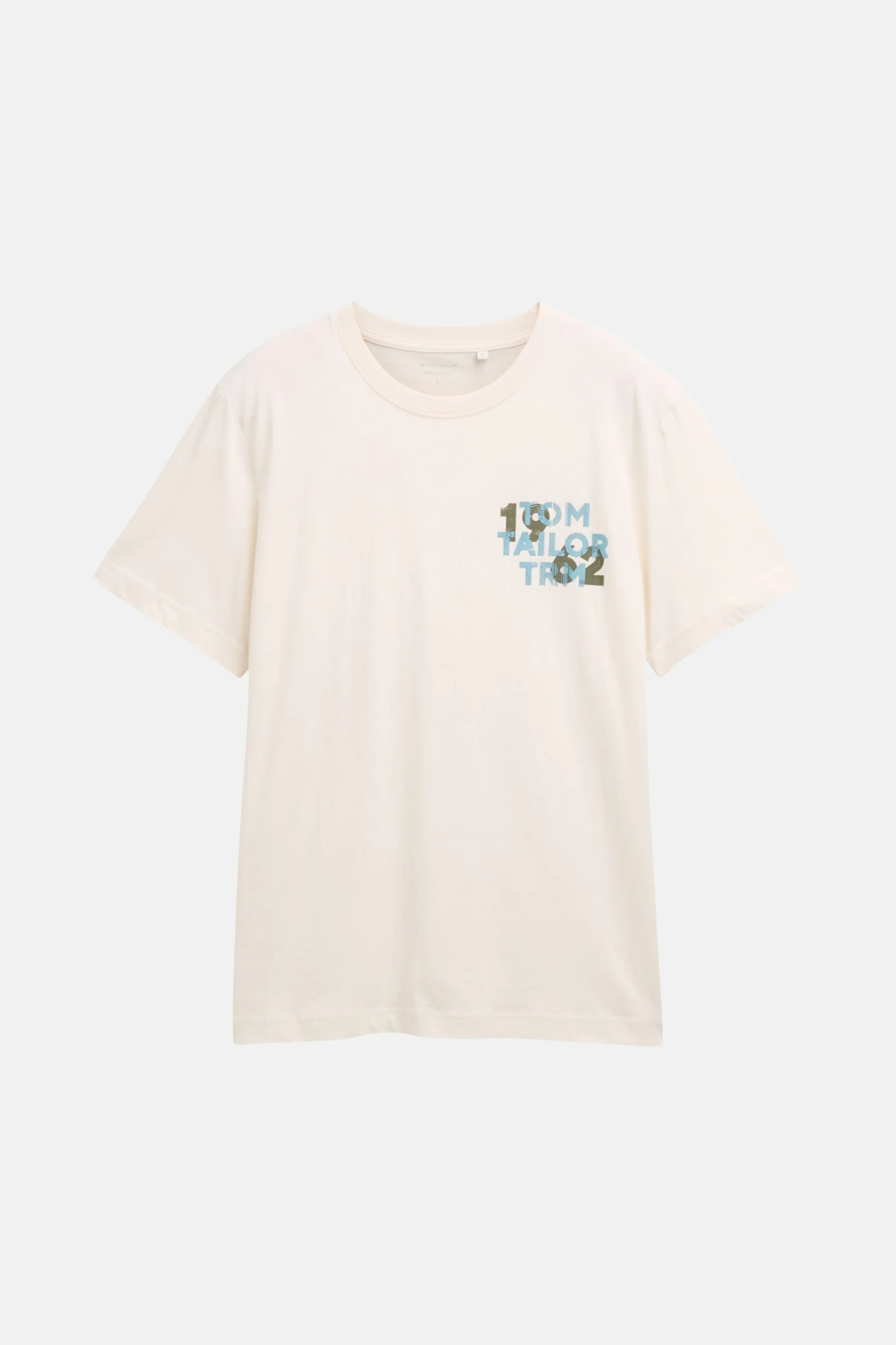 T-shirt met korte mouwen - Ecru
