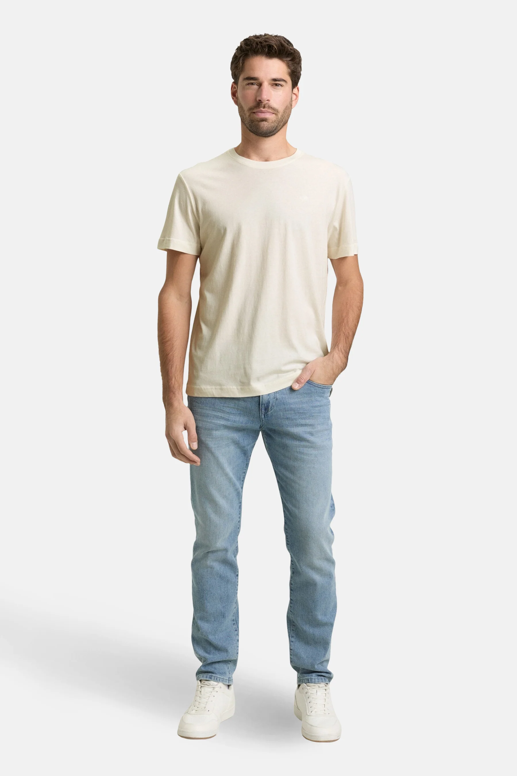 T-shirt met korte mouwen - wit - Image 3