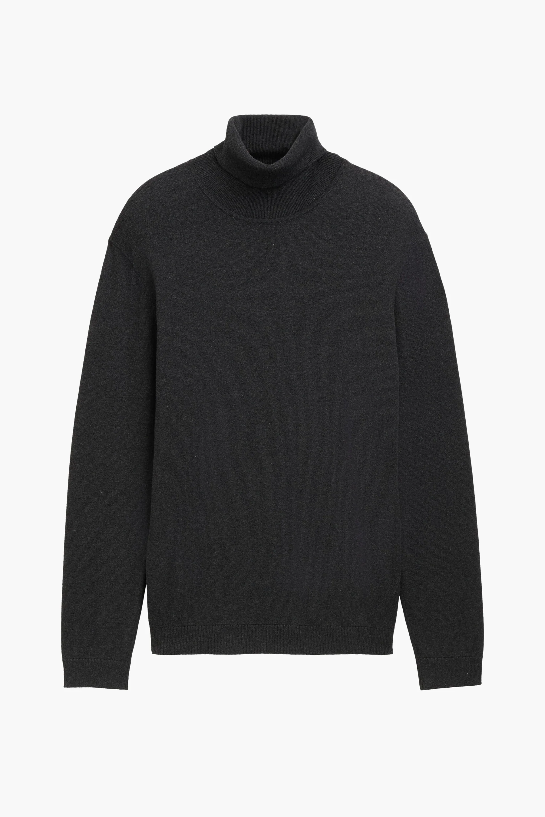 Pull met rolkraag - grijs - Image 5