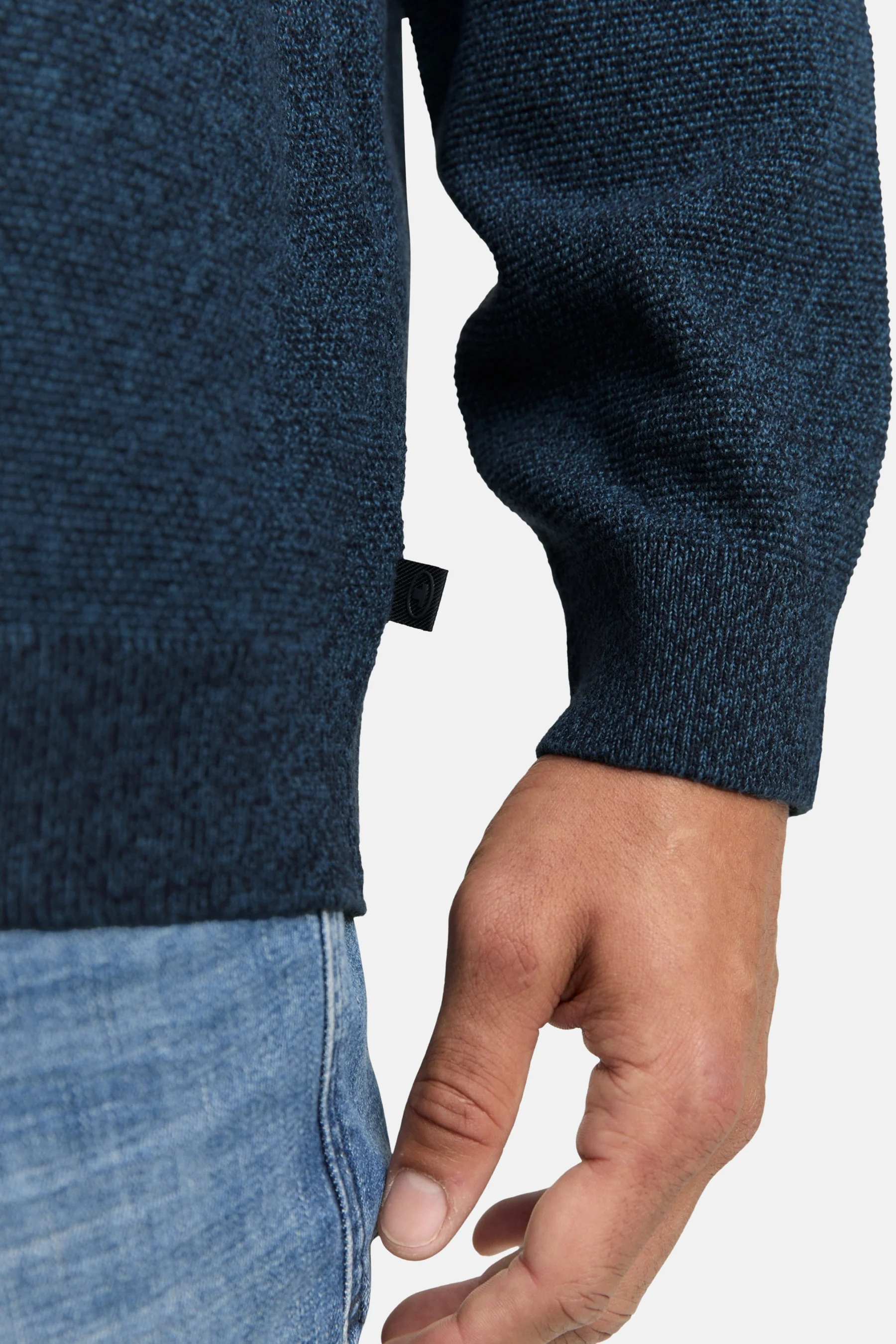 Pull met ronde hals - blauw - Image 4