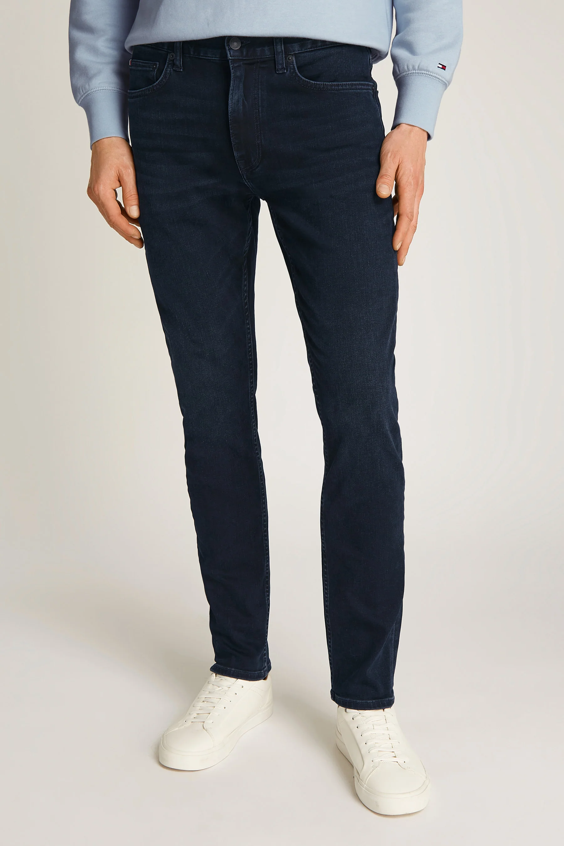 DENTON - blue black denim