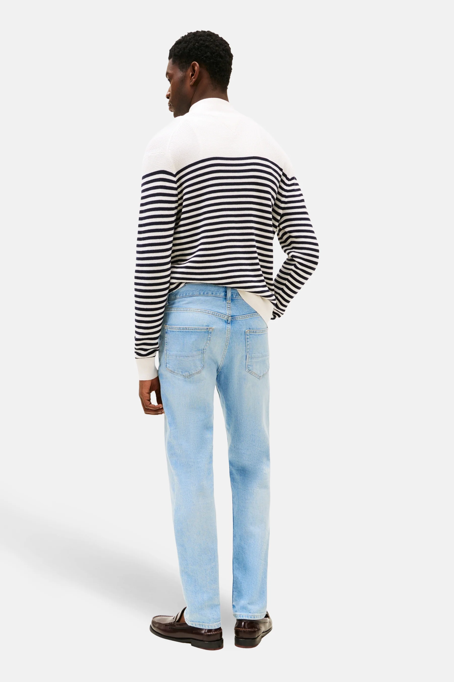 Jeans straight light blue denim - TOMMY HILFIGER - Image 4