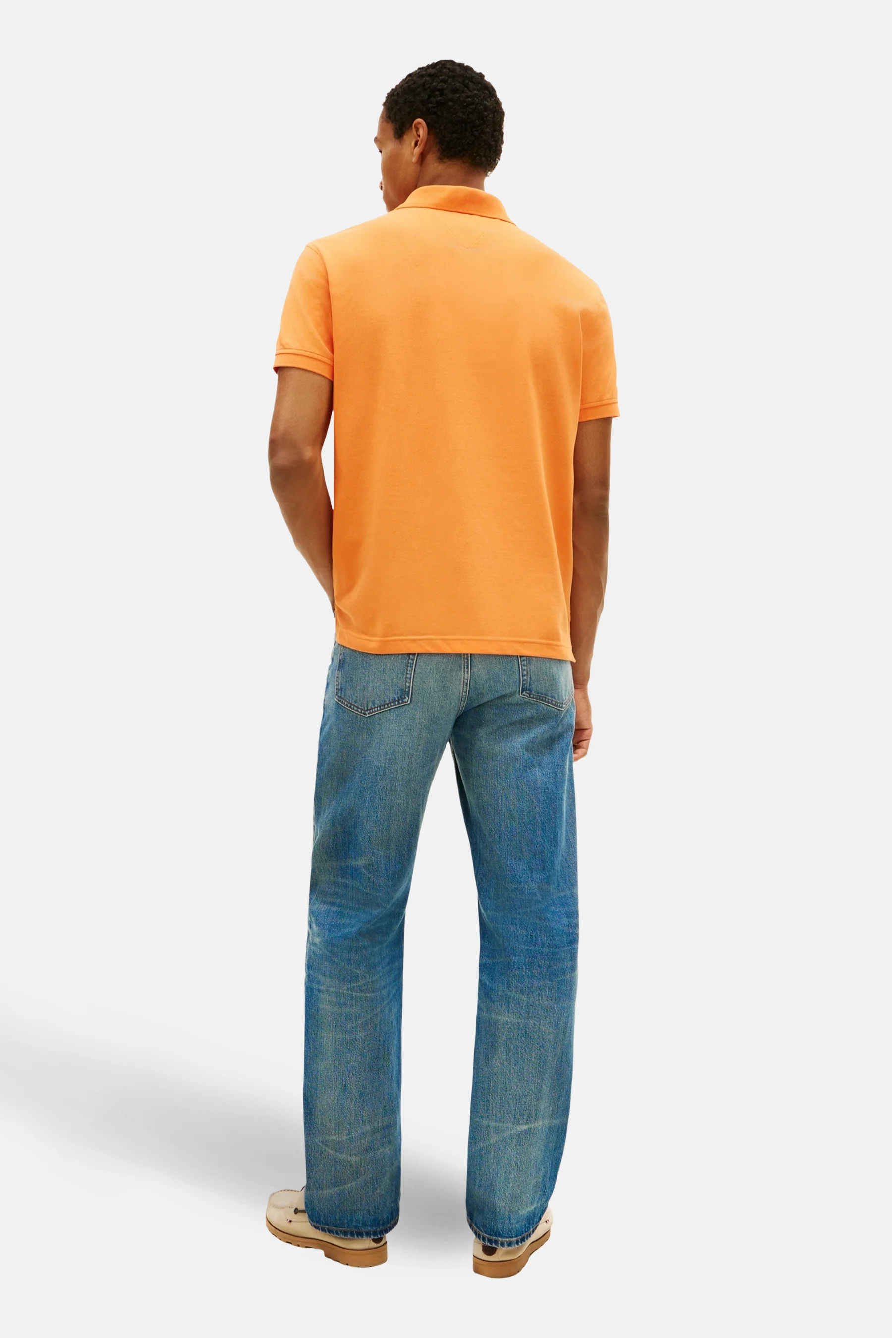 Polo met korte mouwen - oranje - Image 3
