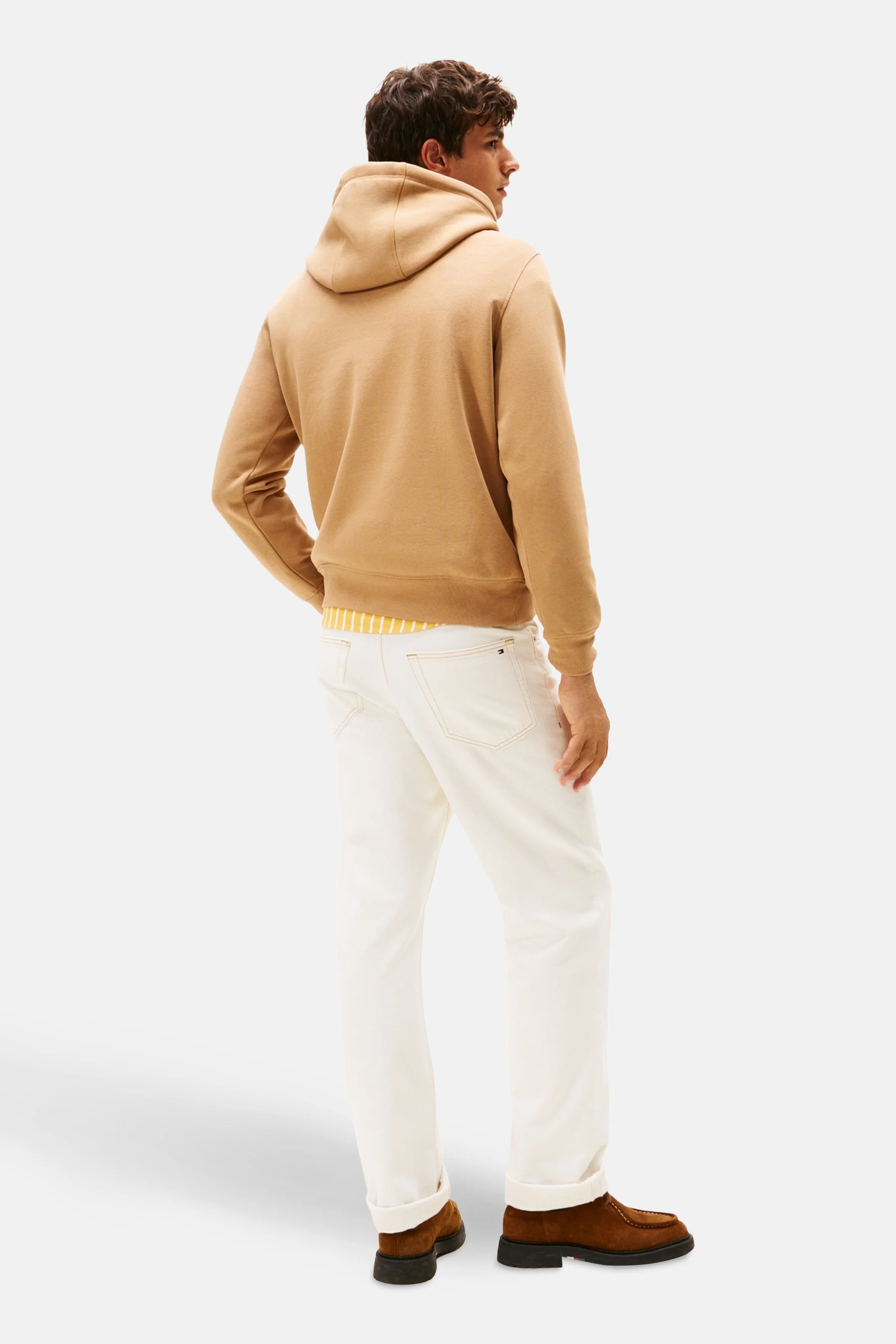Sweater met ronde hals beige - TOMMY HILFIGER - Image 3