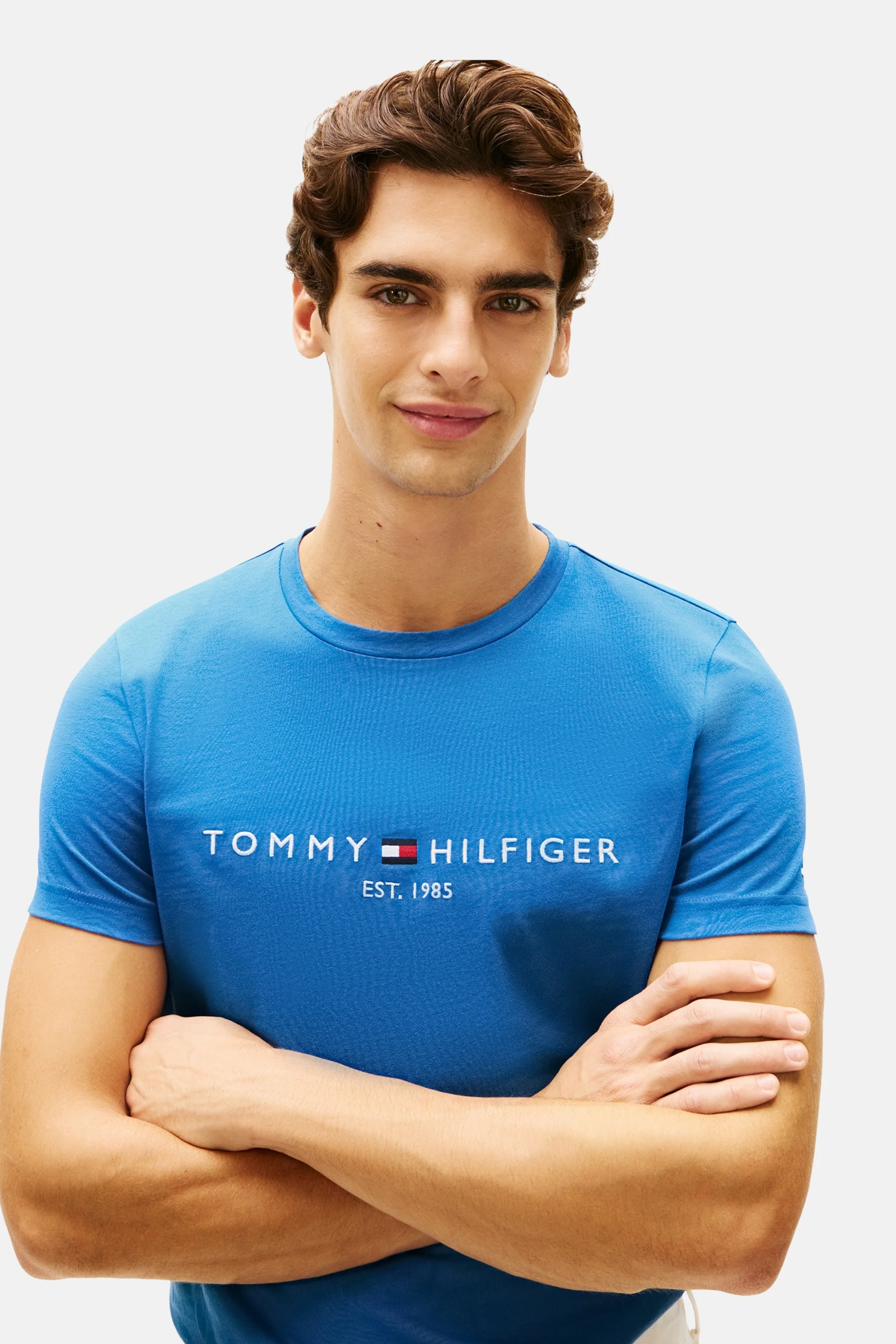 T-shirt met korte mouwen - blauw - Image 4
