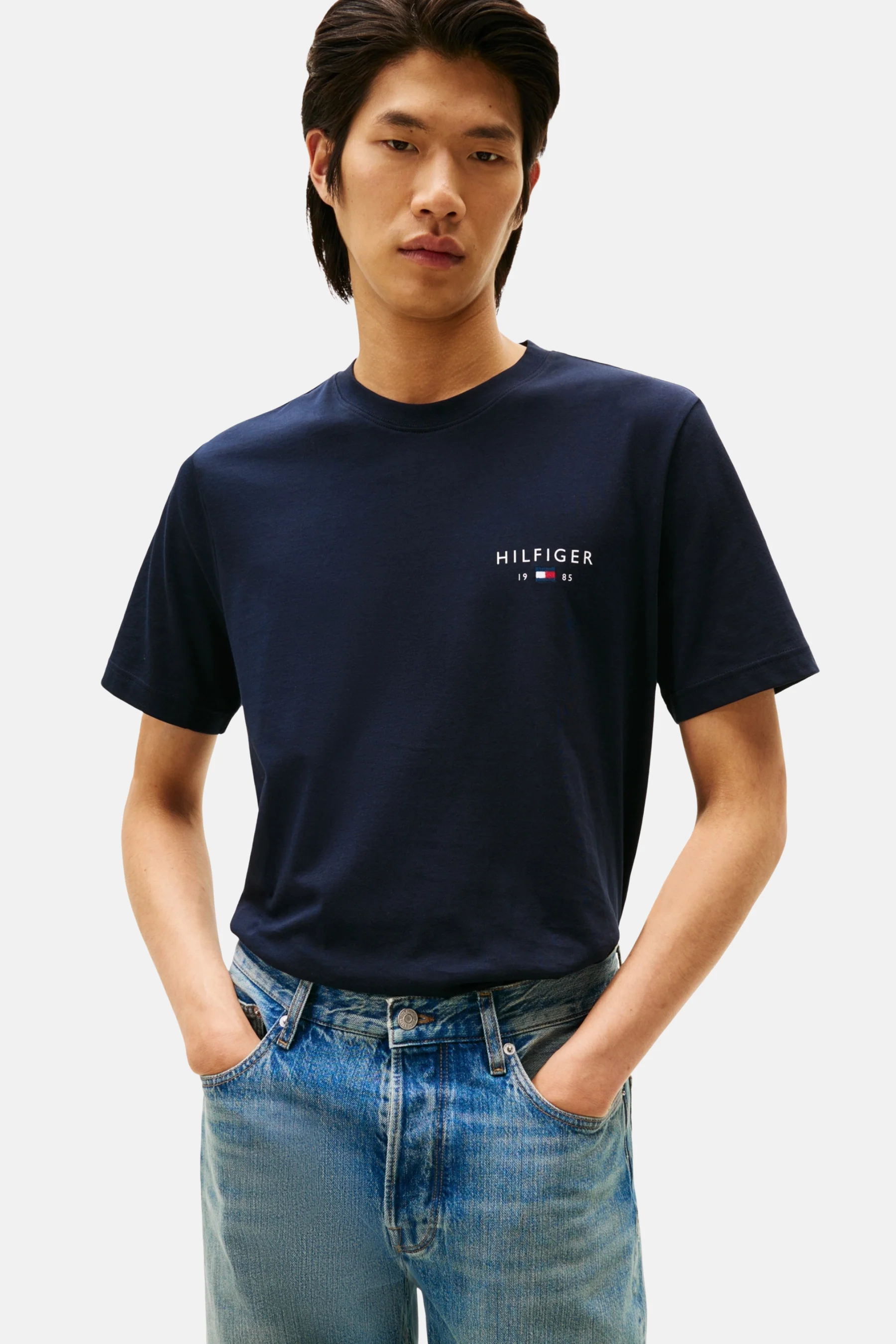 T-shirt met korte mouwen - blauw