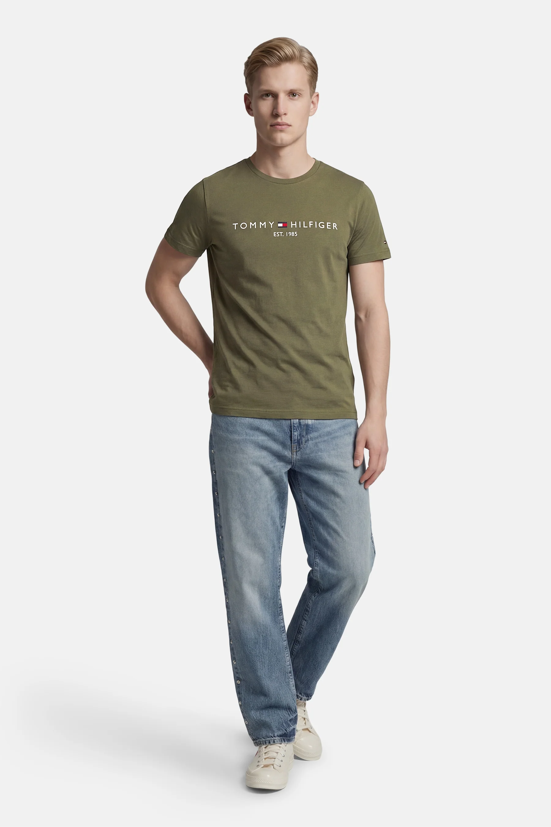 T-shirt met korte mouwen - groen - Image 3