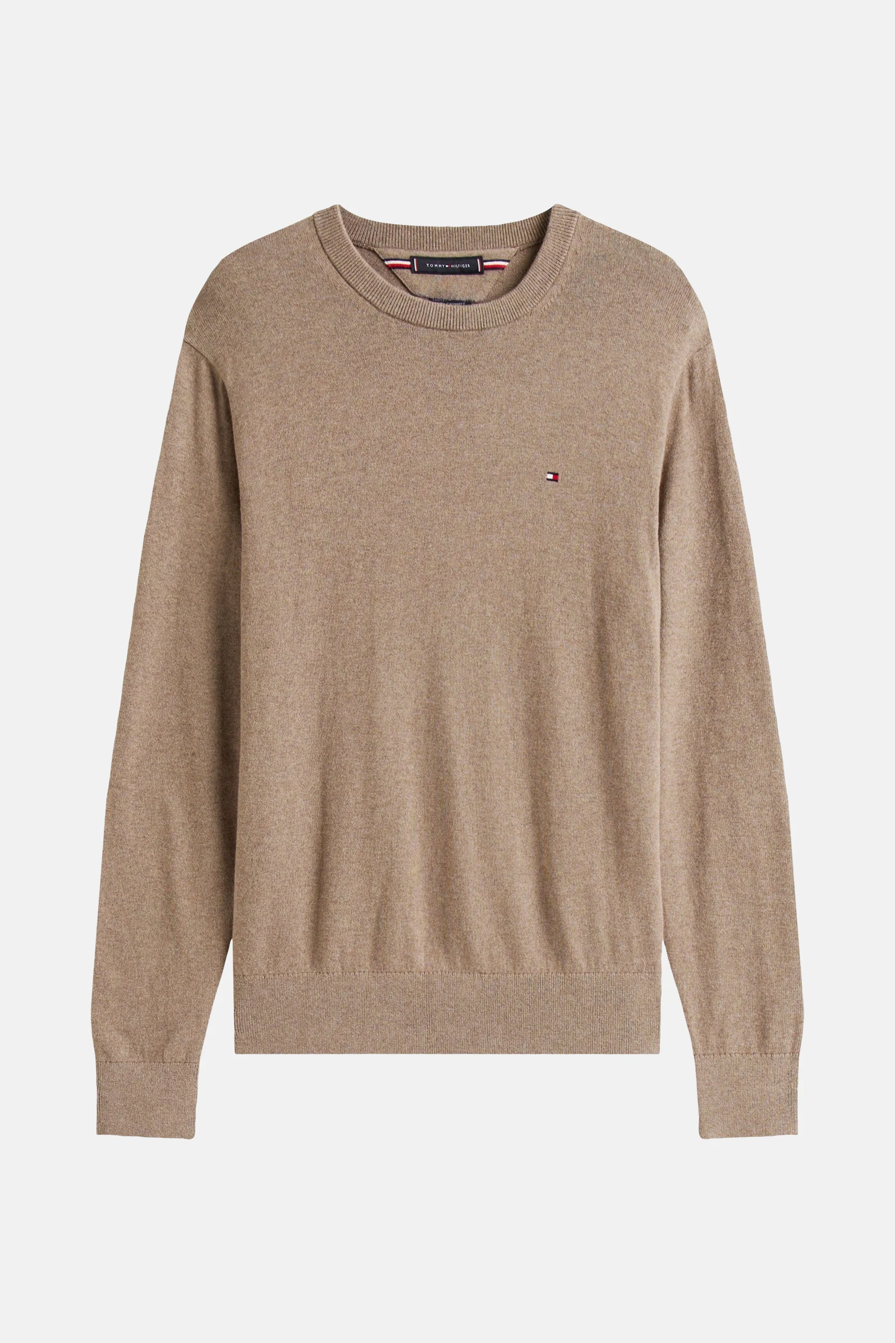 Pull met ronde hals - beige - Image 4