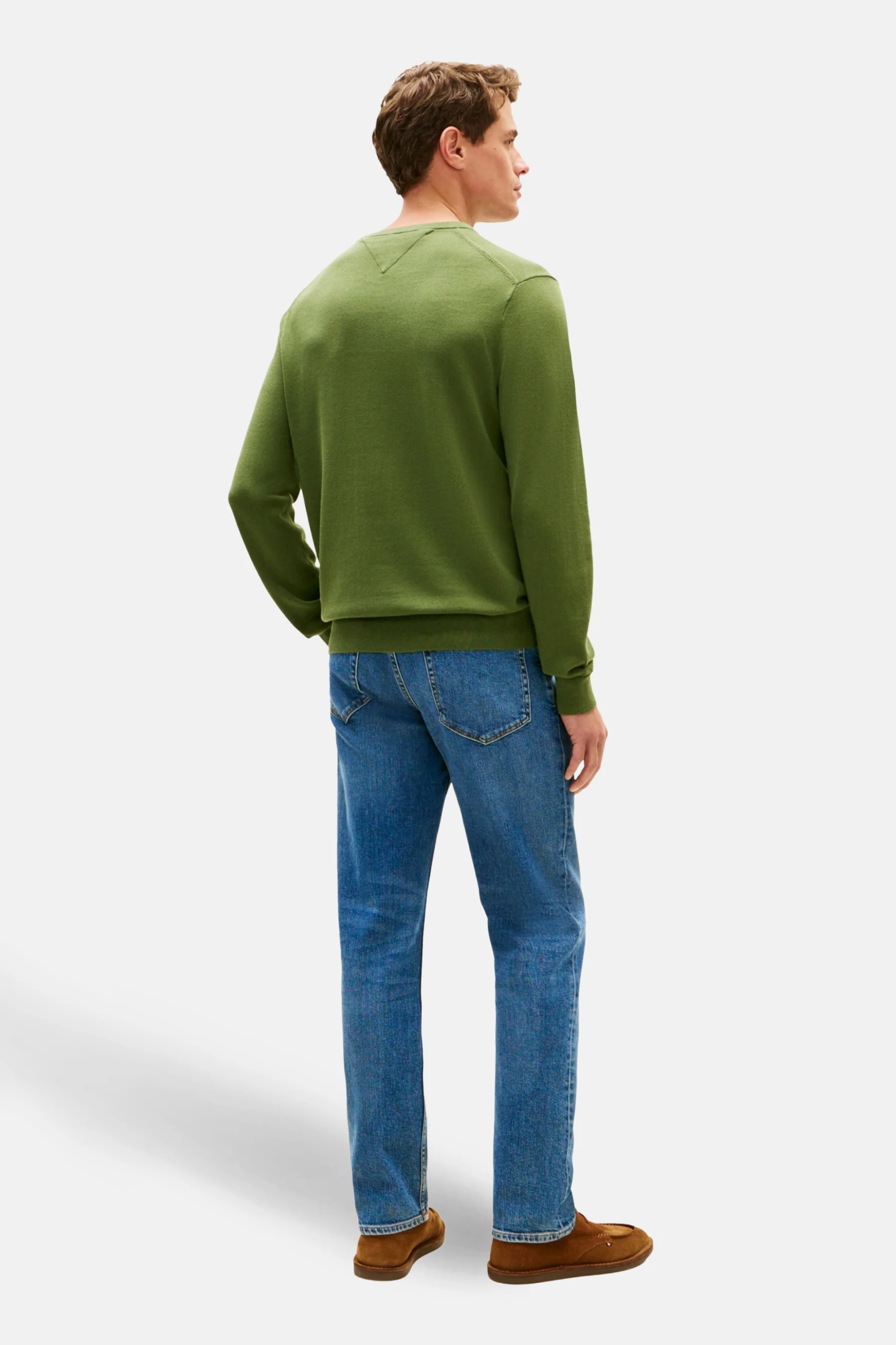 Pull met ronde hals - green - Image 3