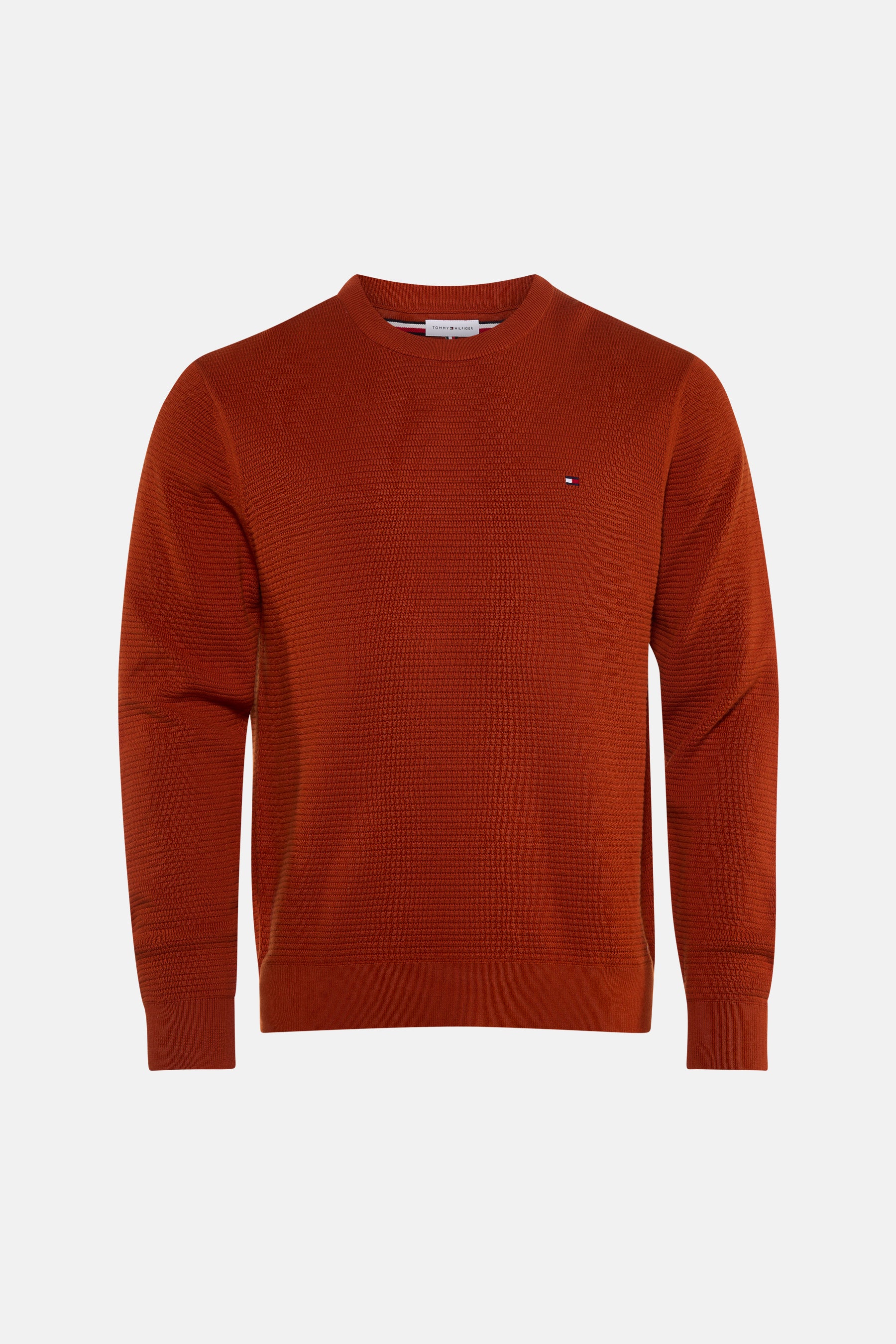 Pull met ronde hals - oranje - Image 4