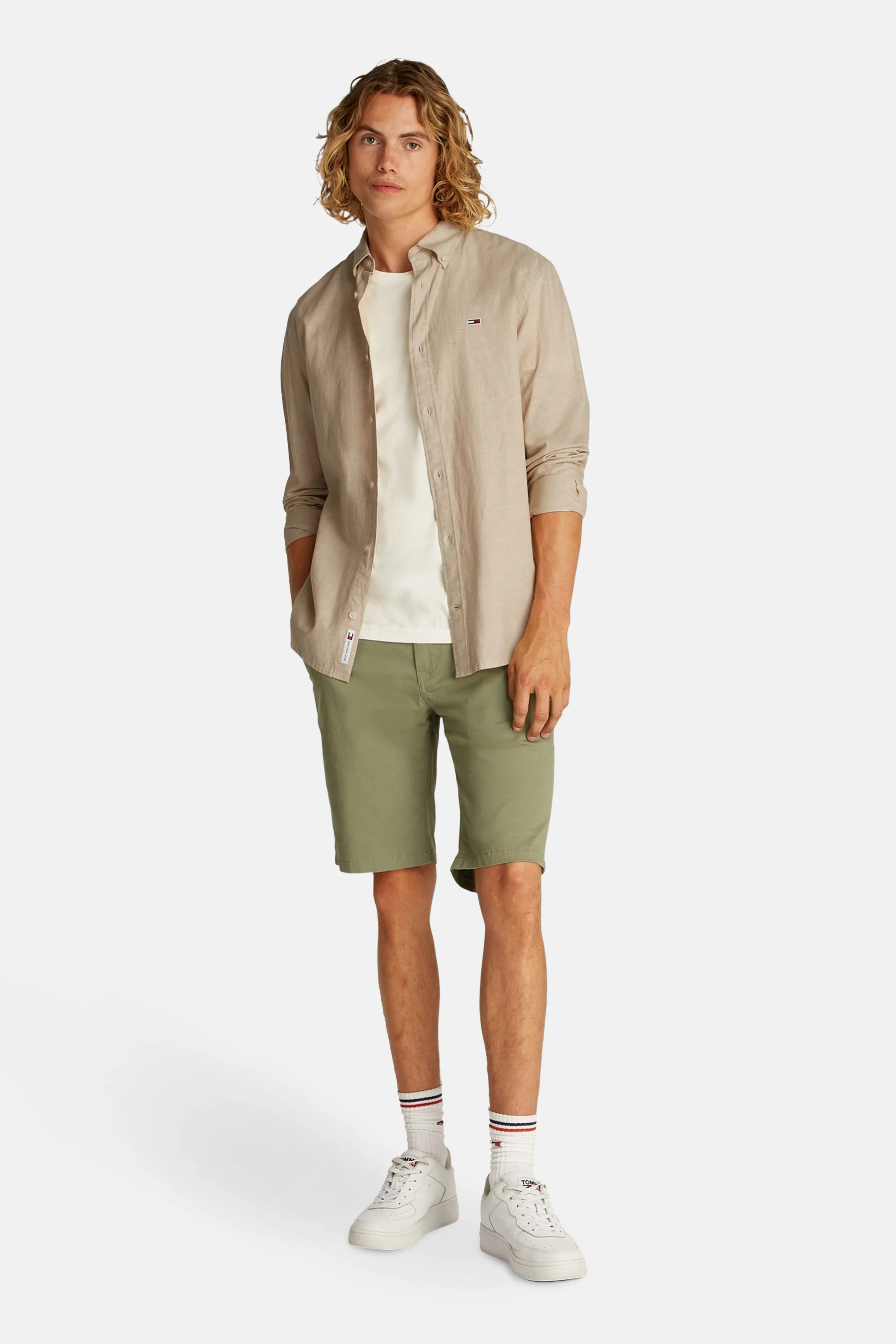 Hemd met lange mouwen - beige - Image 2