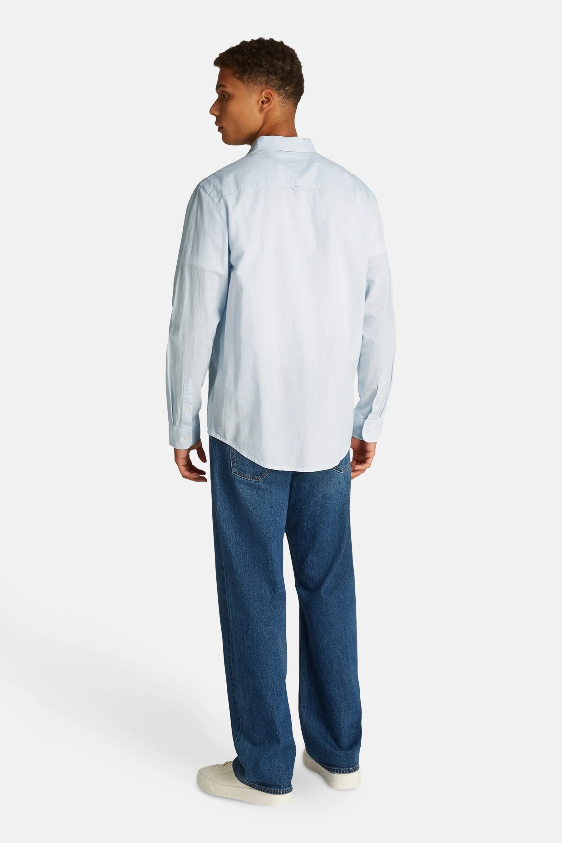 Hemd met lange mouwen - Lichtblauw - Image 3