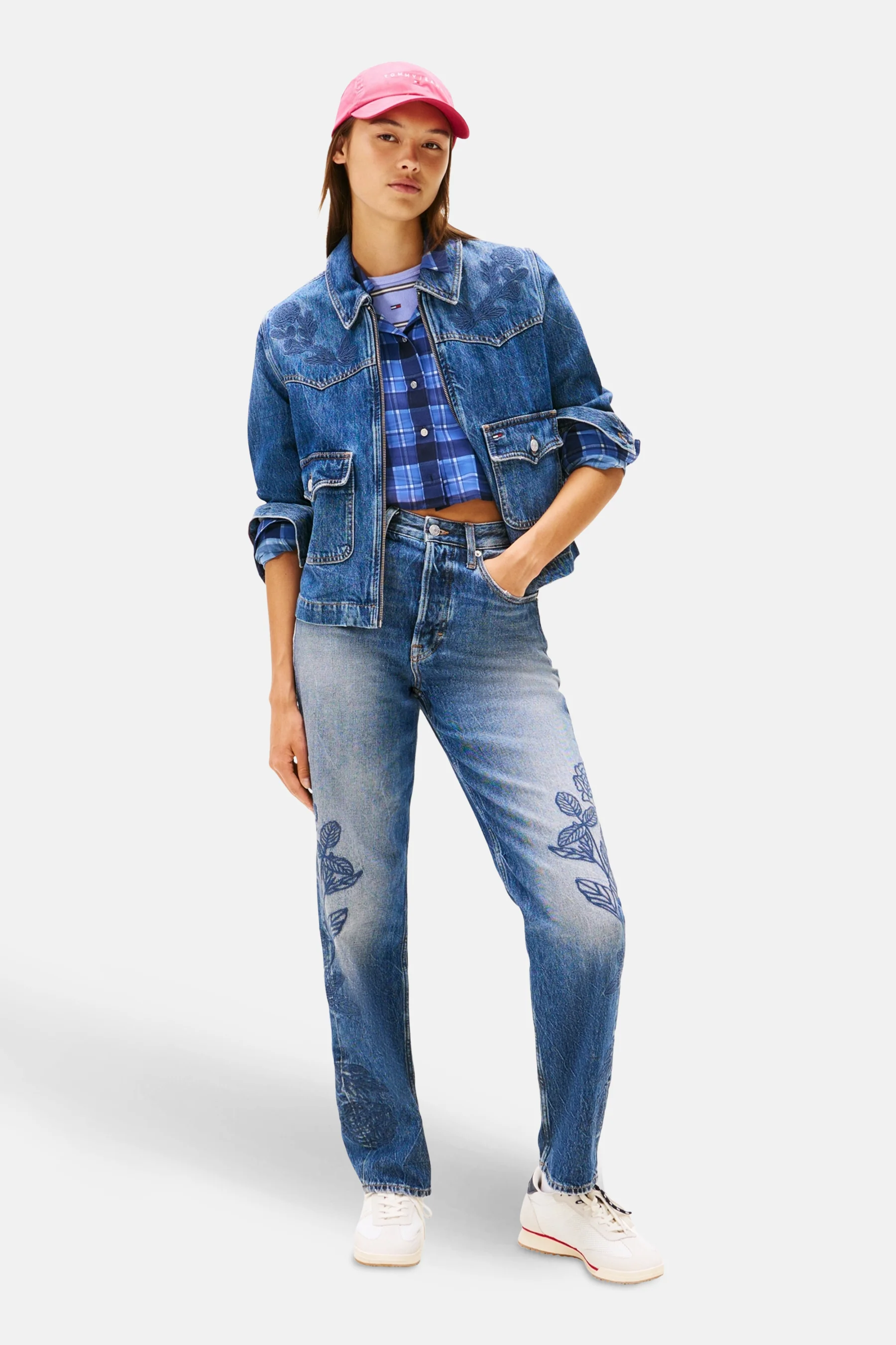 Jeansjas - Mid blue denim - Image 2