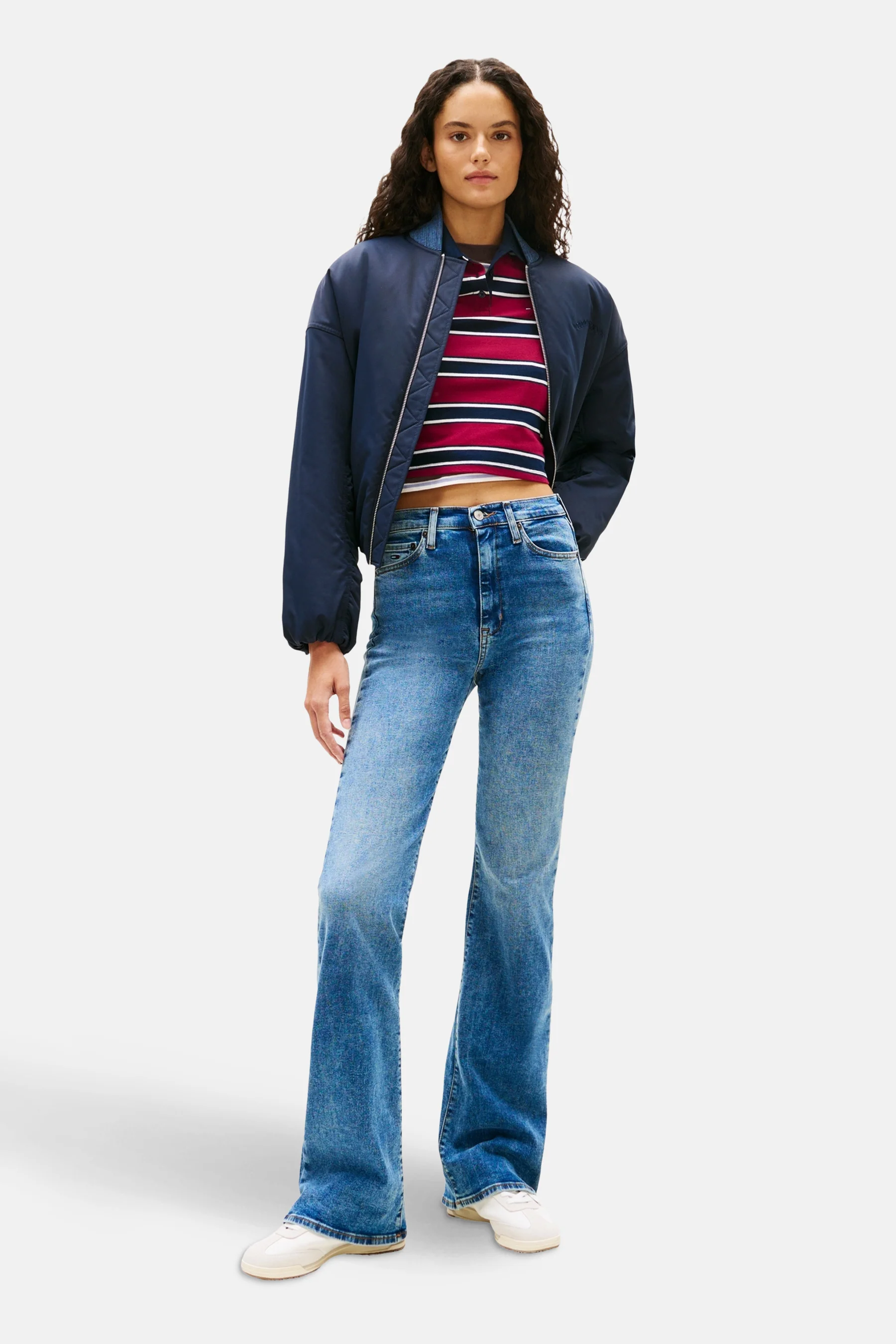 Jeans flared mid blue denim - TOMMY JEANS - Image 2
