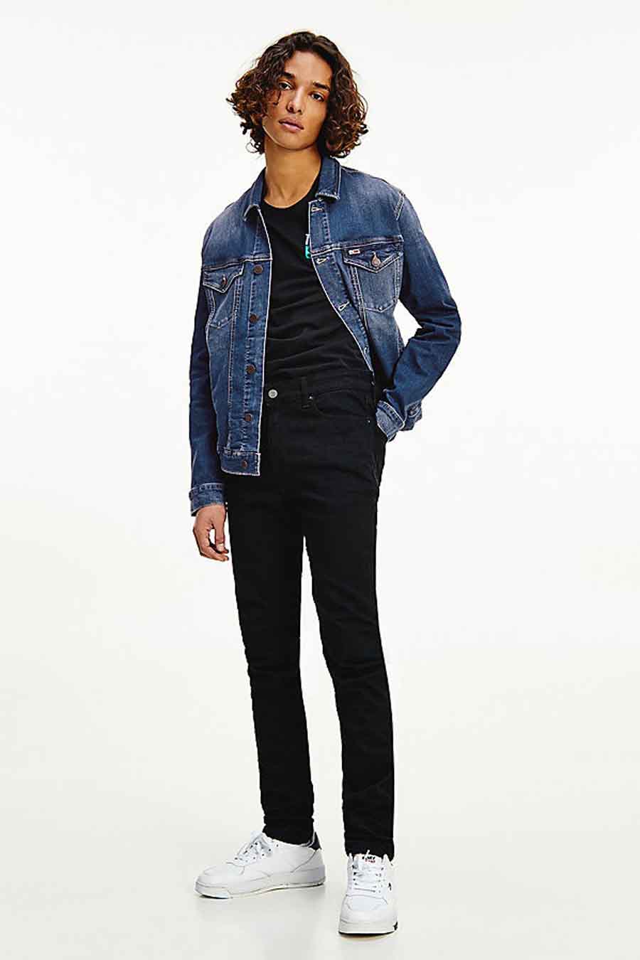 SIMON - black denim
