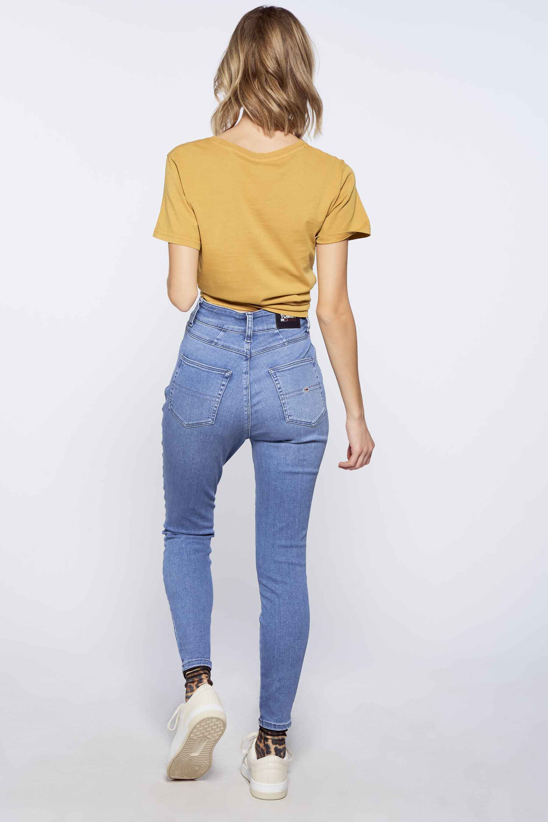 Skinny jeans - mid blue denim - Image 3
