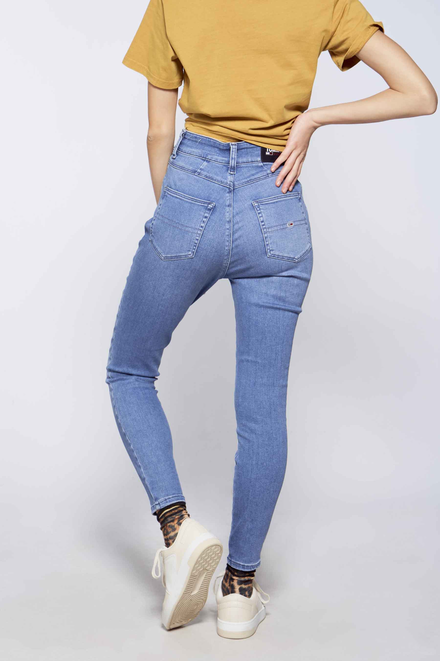 Skinny jeans - mid blue denim - Image 4