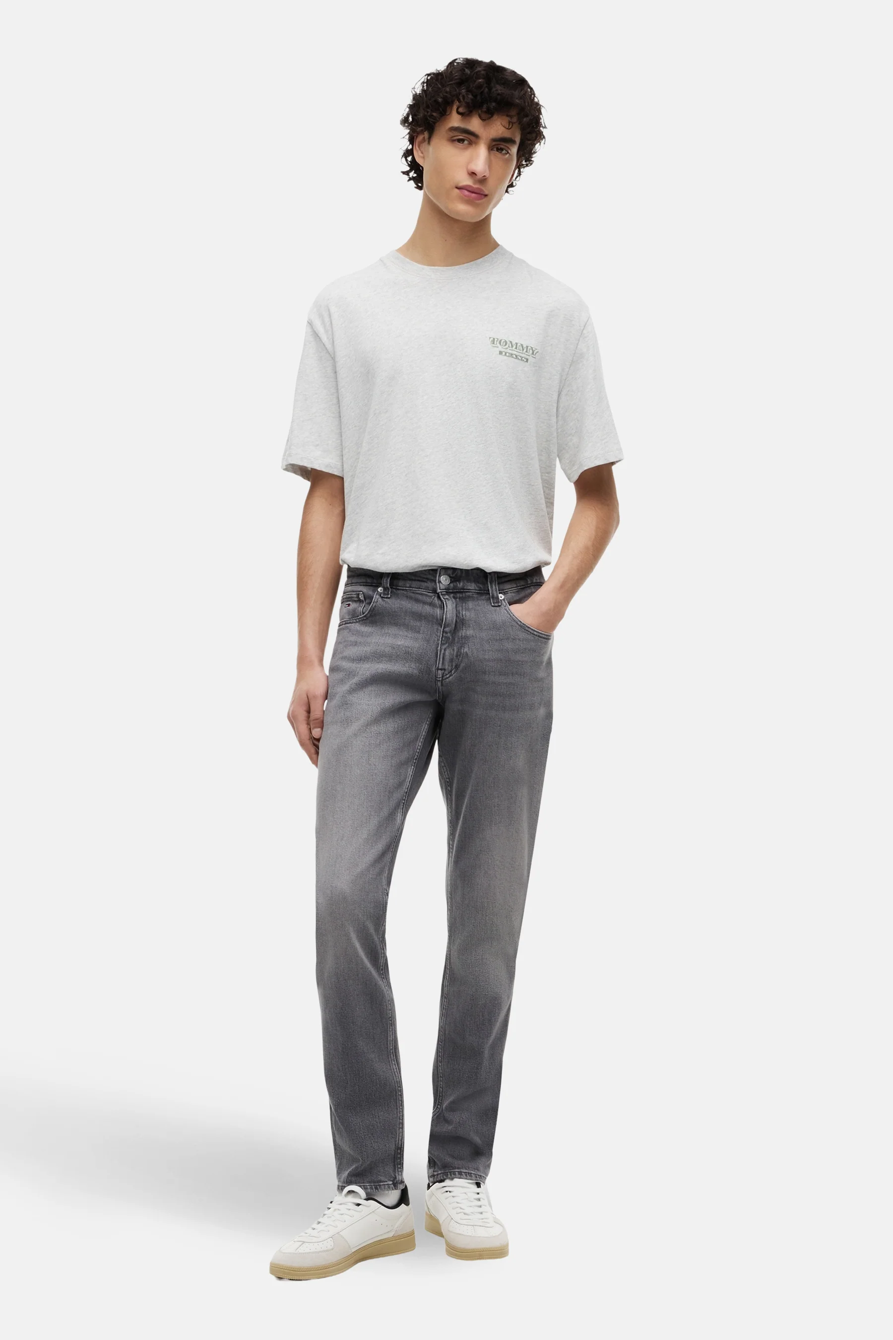 Jeans slim dark grey denim - TOMMY JEANS - Image 2