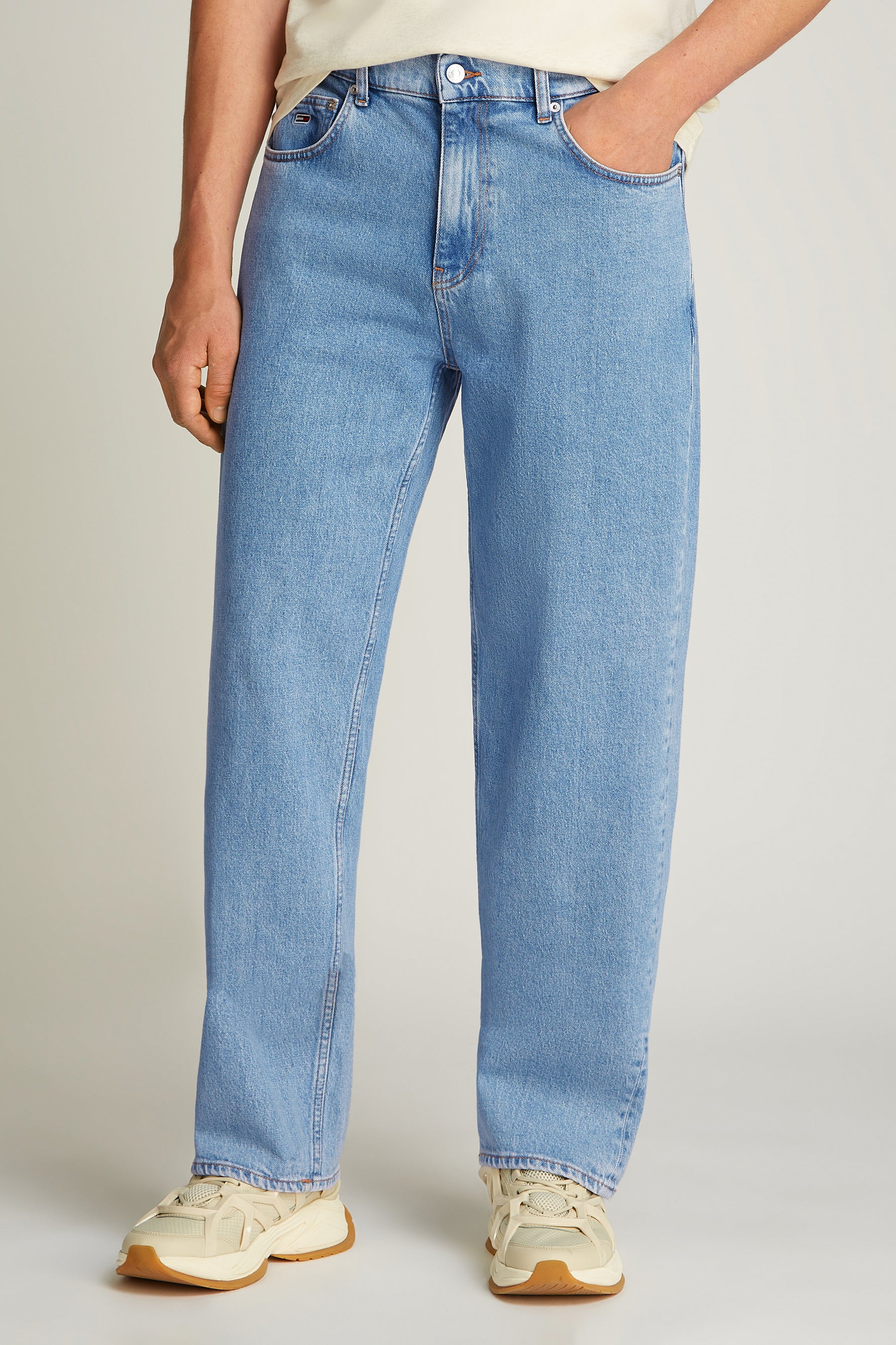 Jeans straight light blue denim - TOMMY JEANS