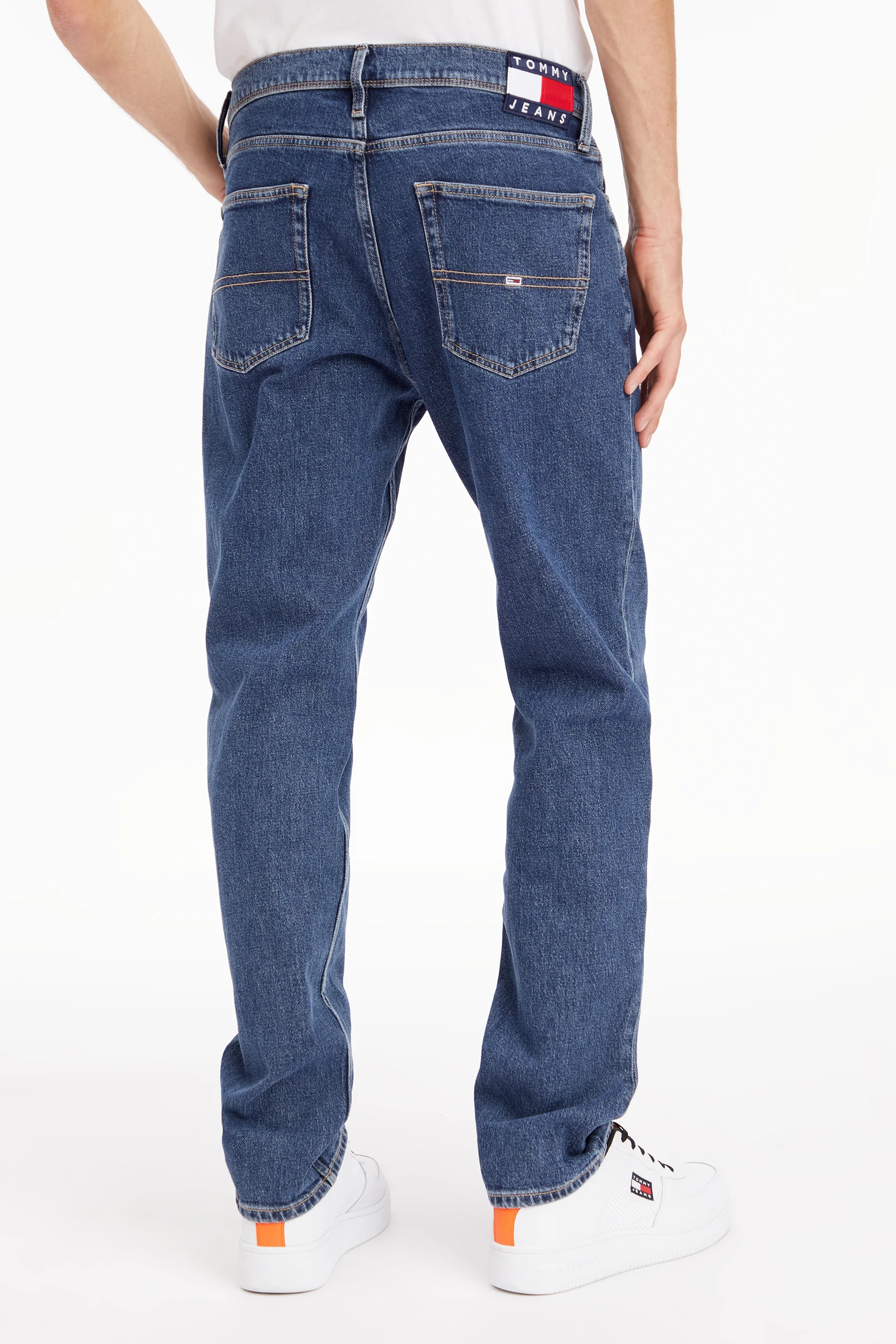 Straight jeans - mid blue denim - Image 2