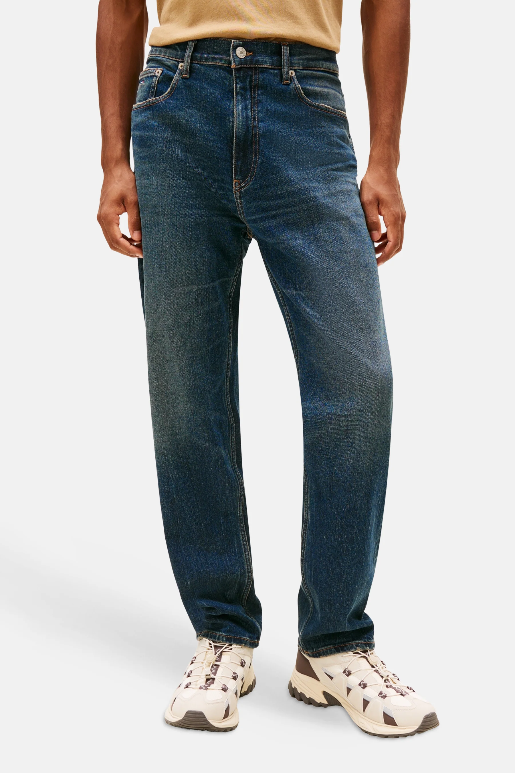 Jeans tapered dark blue denim - TOMMY JEANS