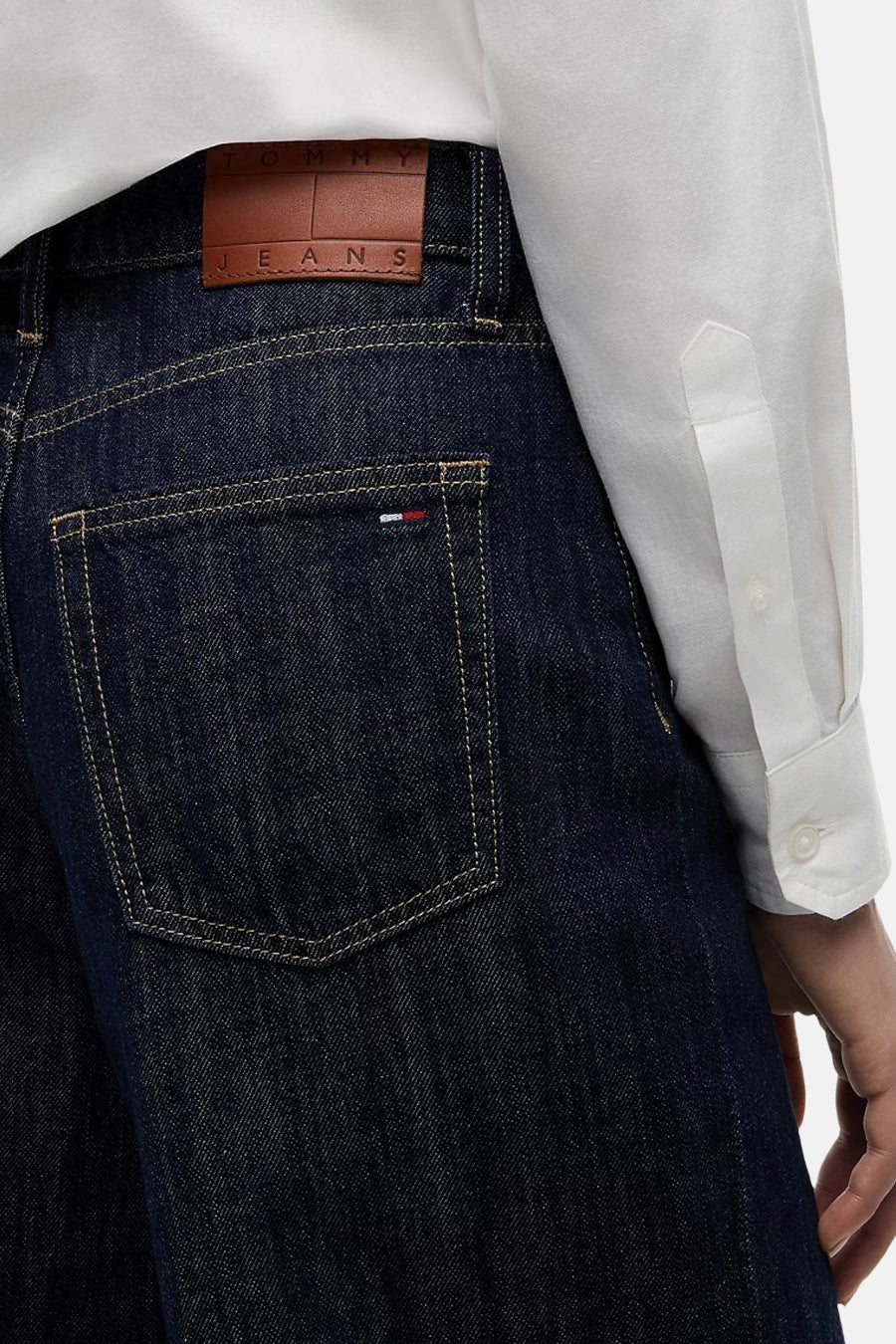 Jeans wide dark blue denim - TOMMY JEANS - Image 4