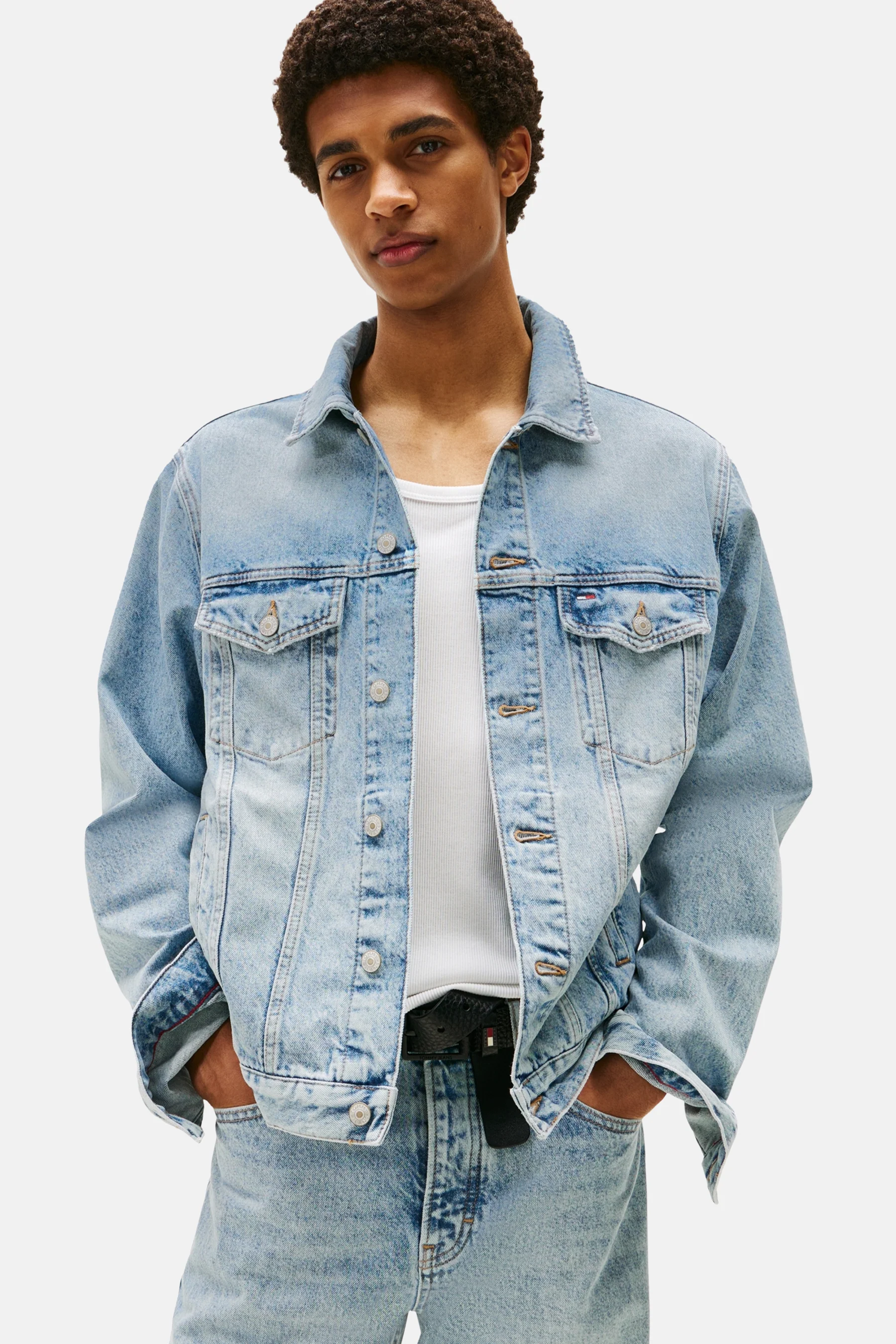 Jeansjas - Light blue denim - Image 2