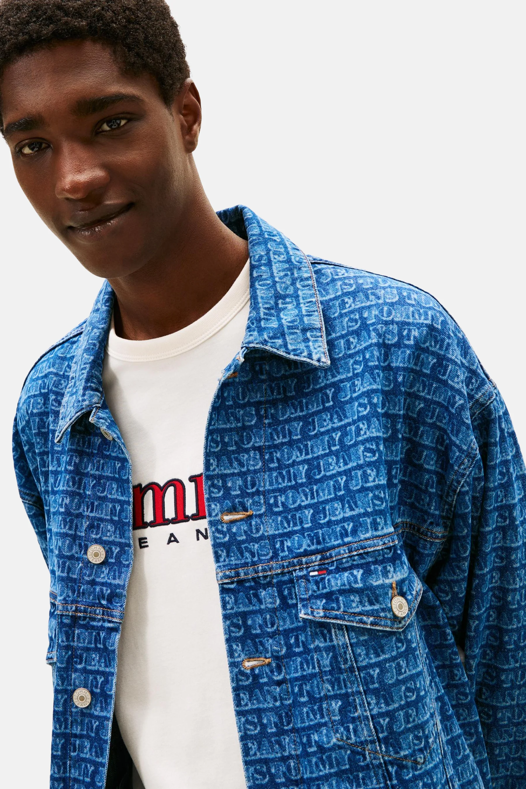 Jeansjas - mid blue denim - Image 5
