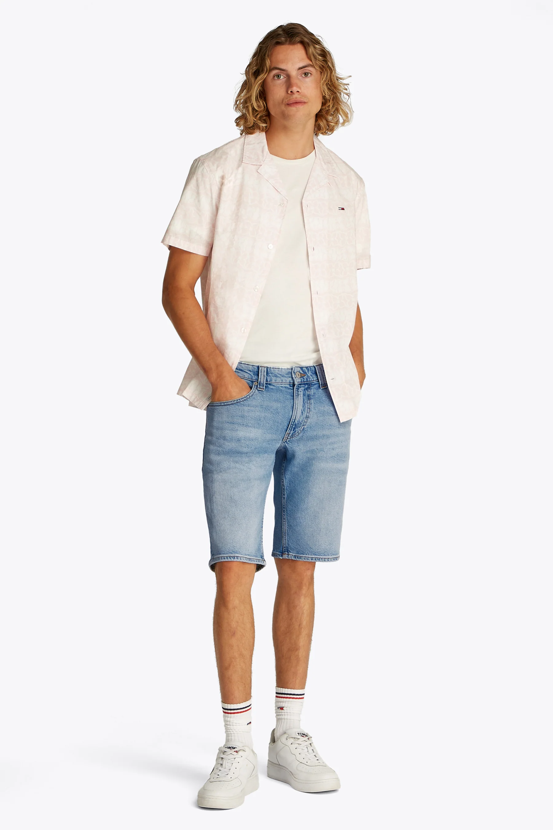Jeansshort light blue denim - TOMMY JEANS - Image 2