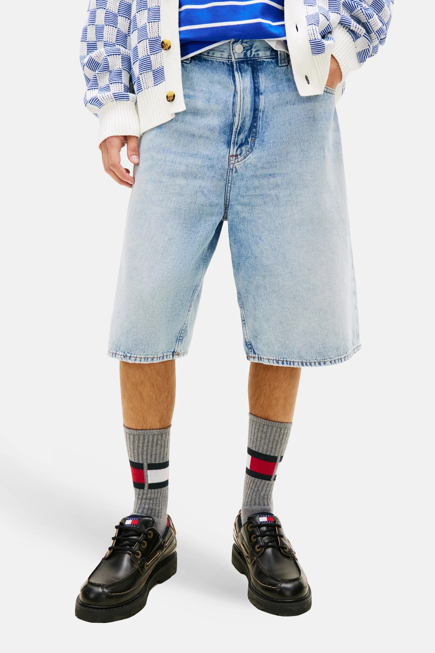 Short - Light blue denim