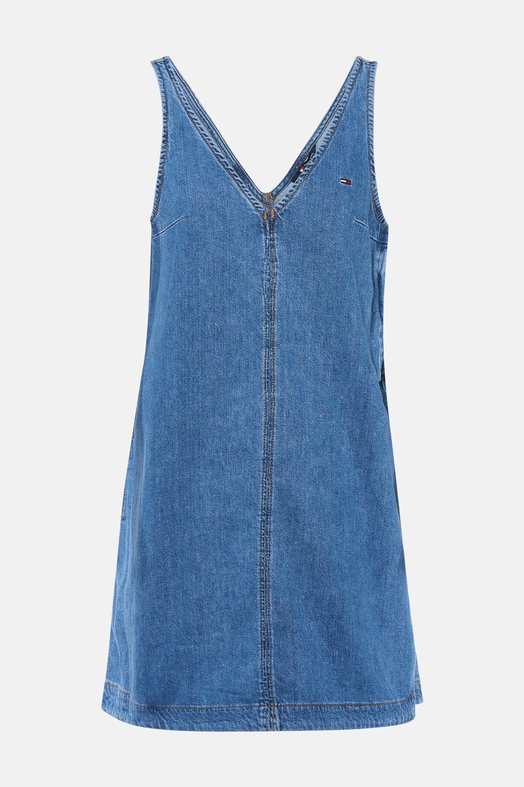 Kleedje met korte mouwen - mid blue denim - Image 4