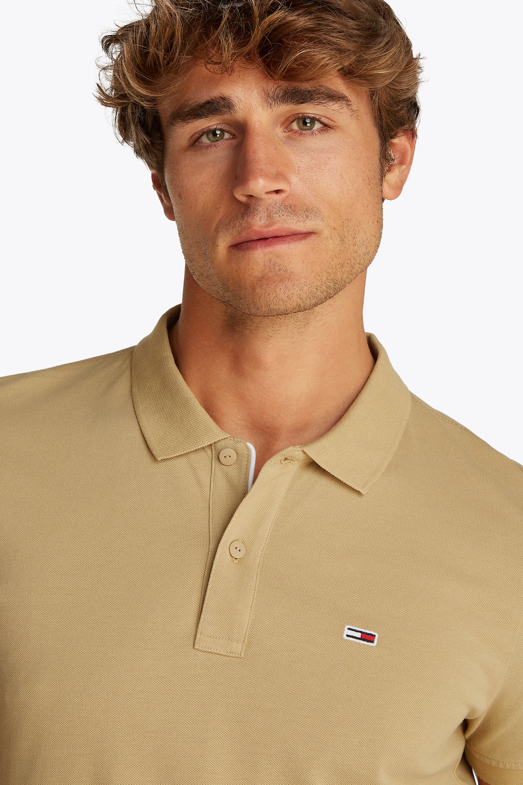 Polo met korte mouwen - beige - Image 4
