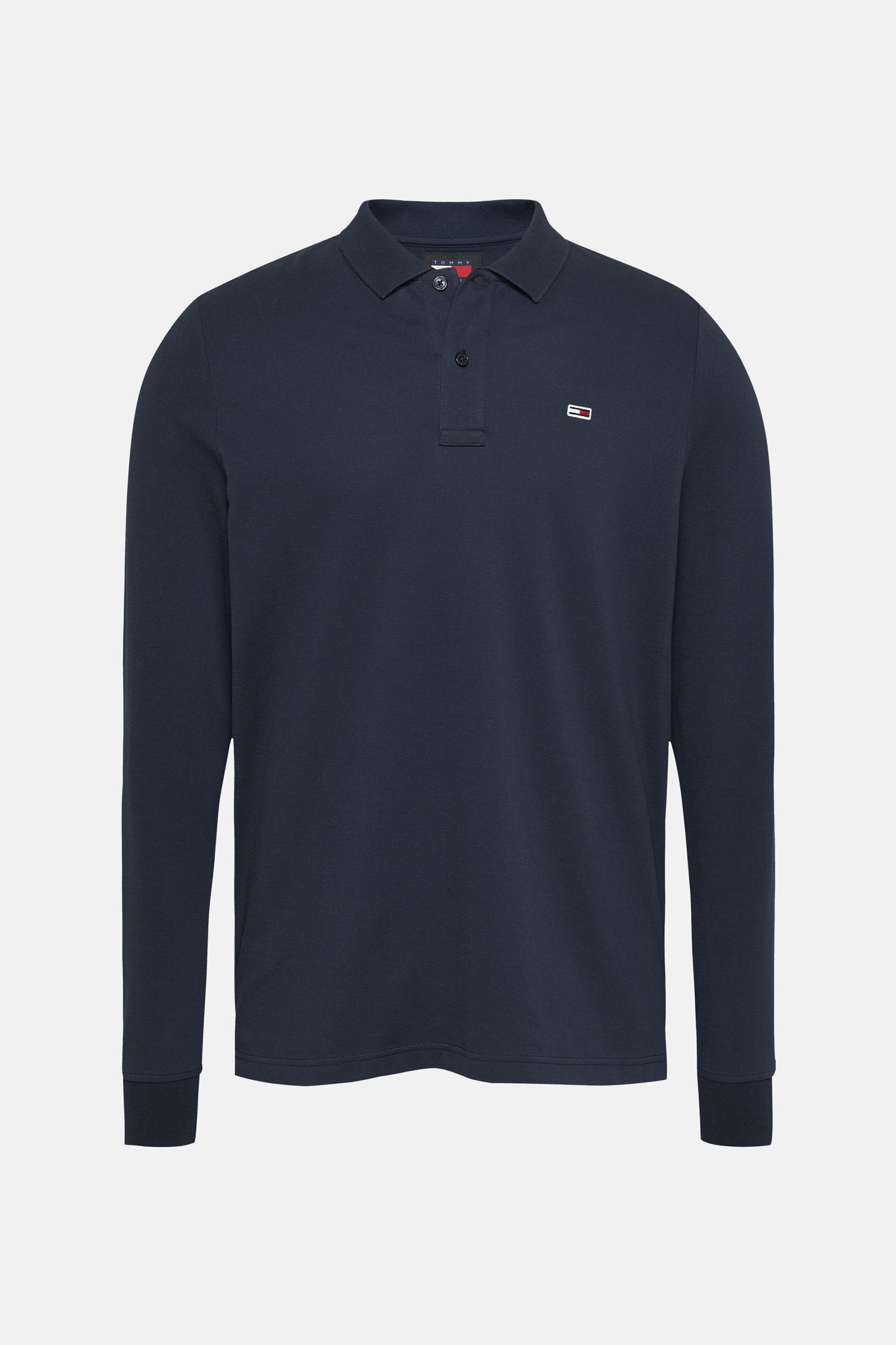 Polo met lange mouwen - blauw - Image 5