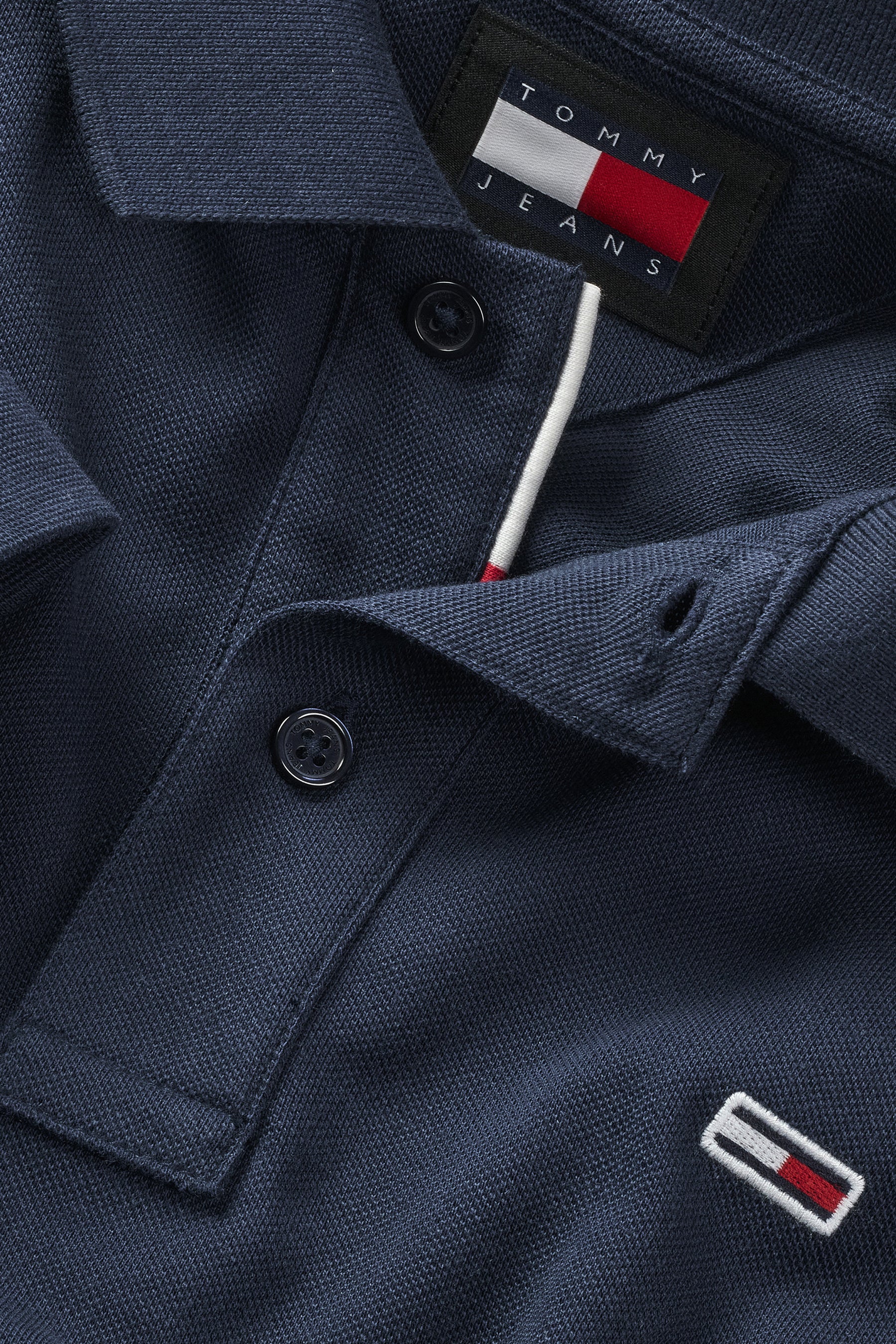 Polo met lange mouwen - blauw - Image 6