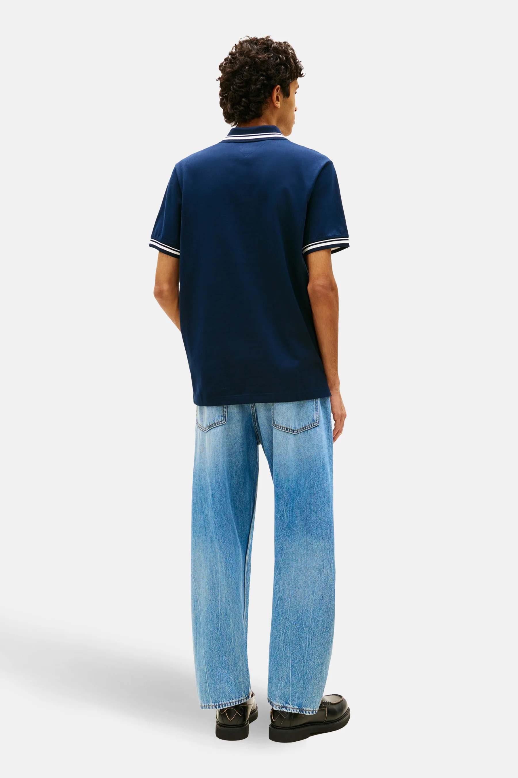 Polo met korte mouwen - blauw - Image 3