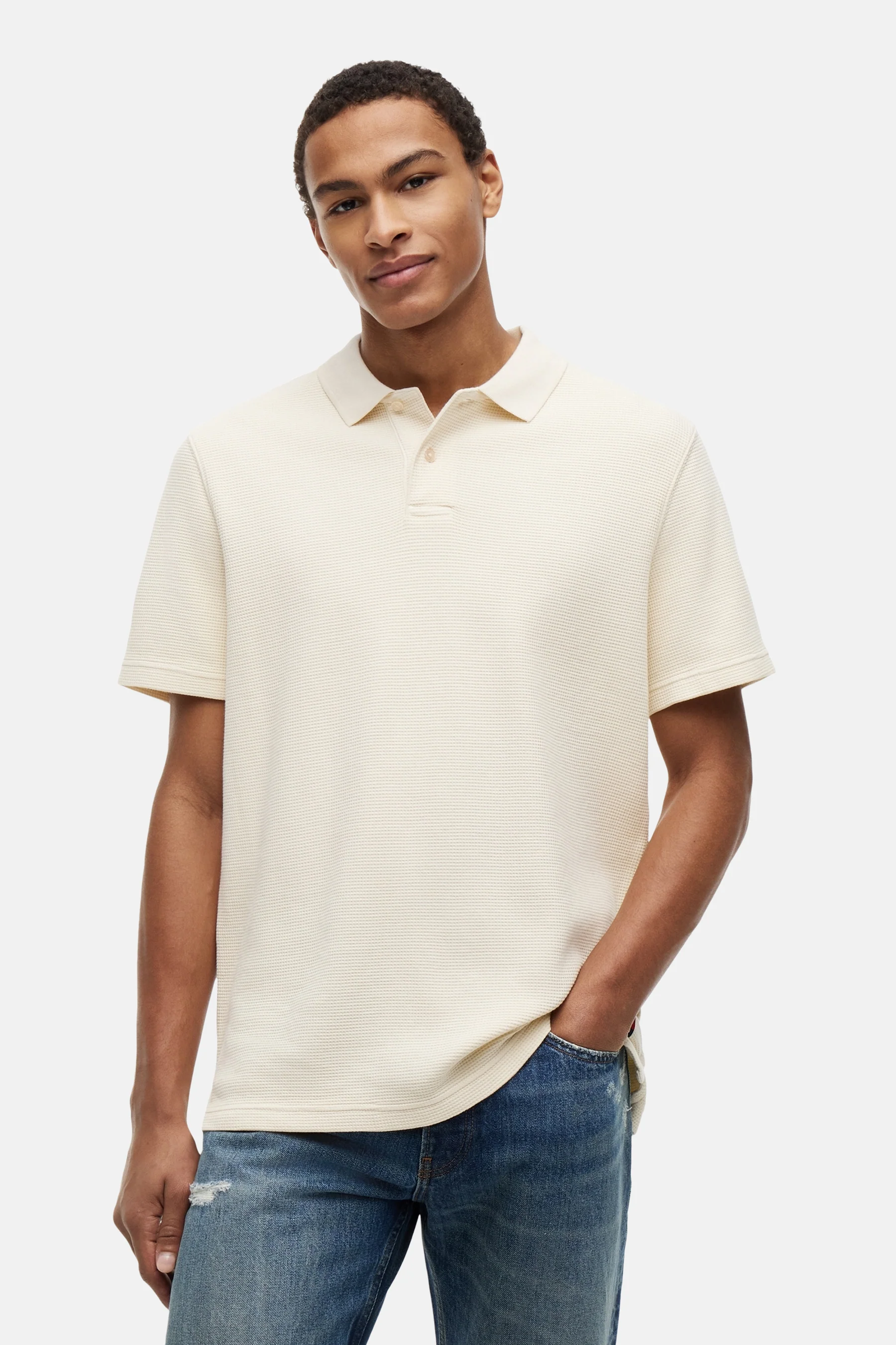 Polo - ecru