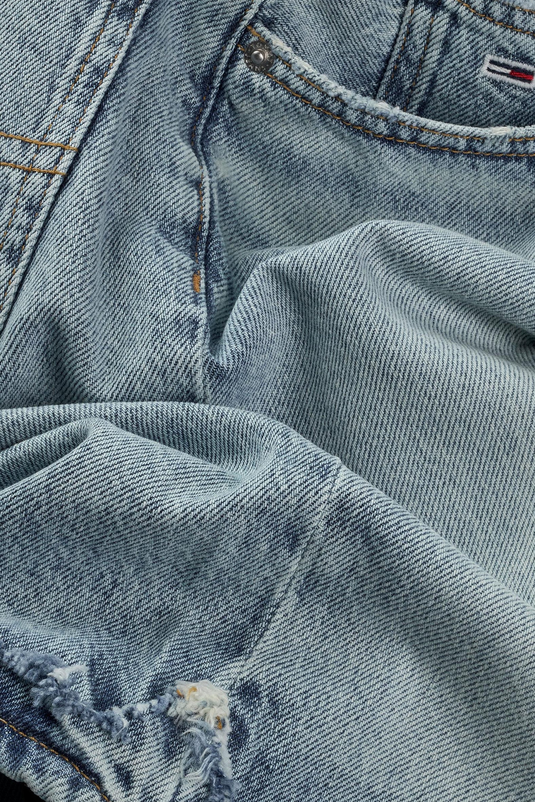 Short - light blue denim - Image 3