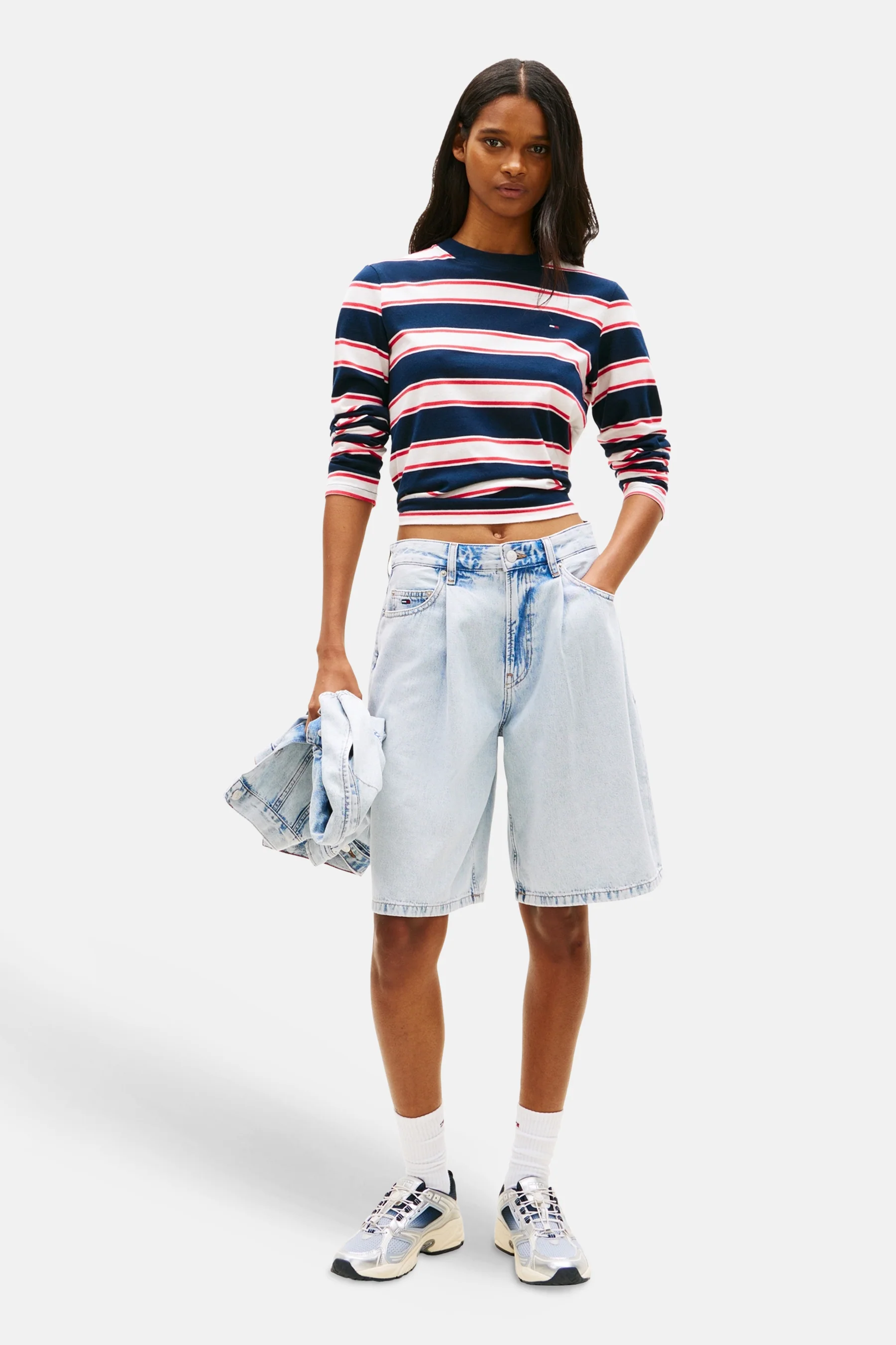 Short light blue denim - TOMMY JEANS - Image 2